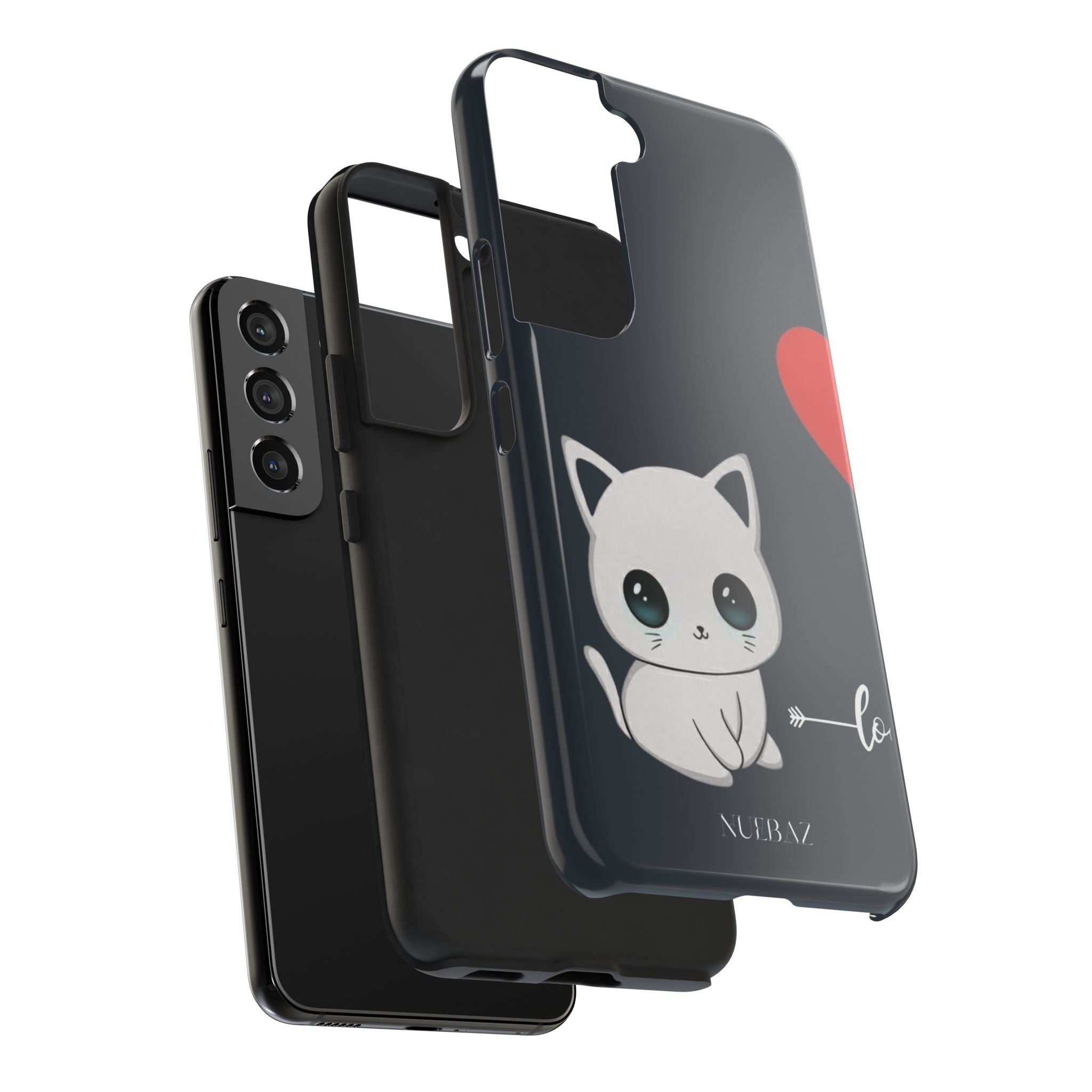 Cute Cat Love Phone Case (Couple Phone Case)