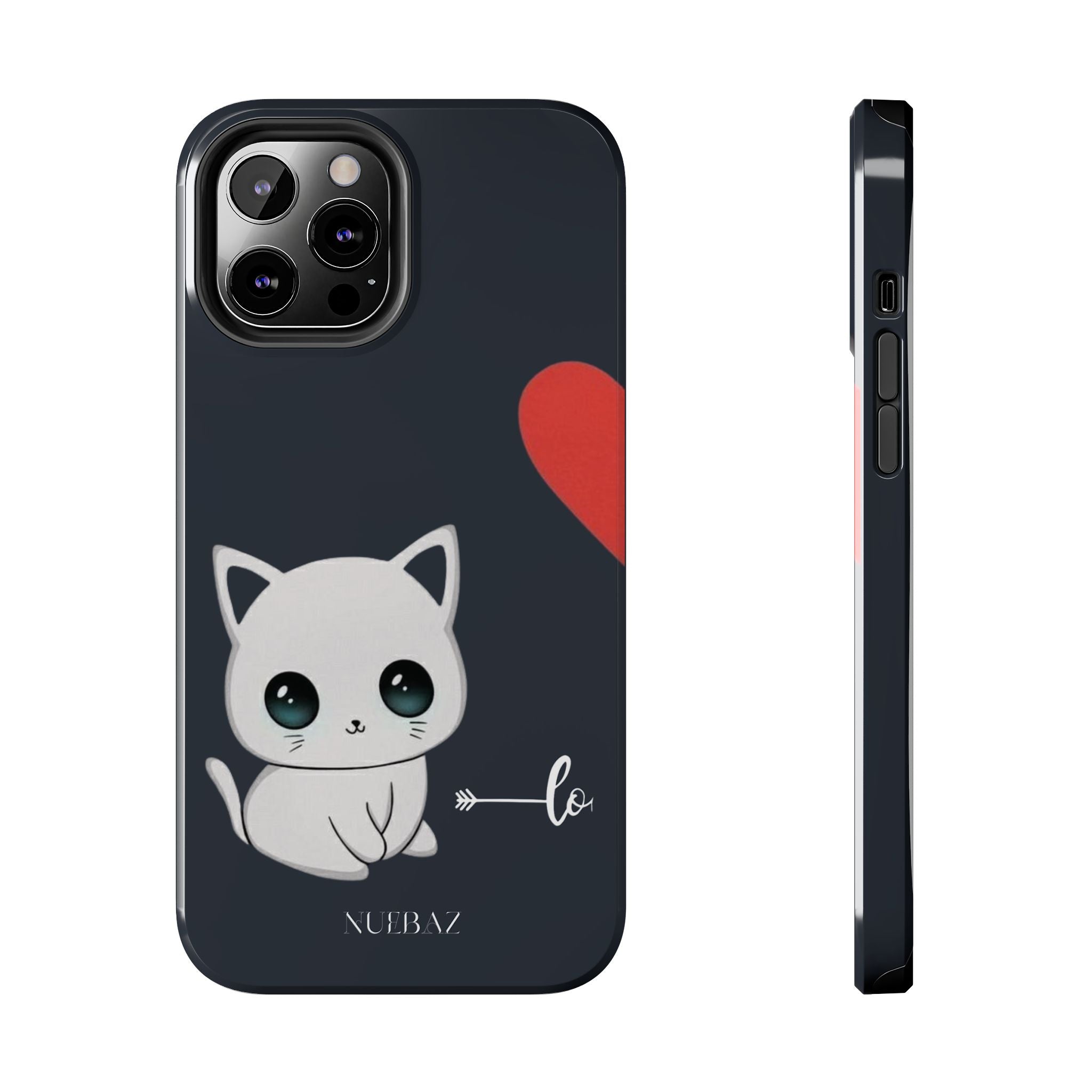 Cute Cat Love Phone Case (Couple Phone Case)