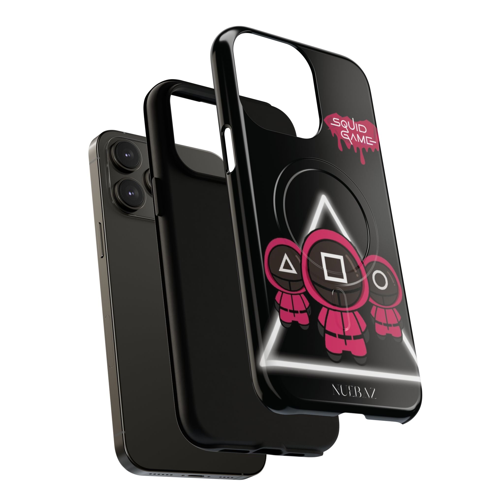 Squid Game Black Tough Magnetic Phone Case