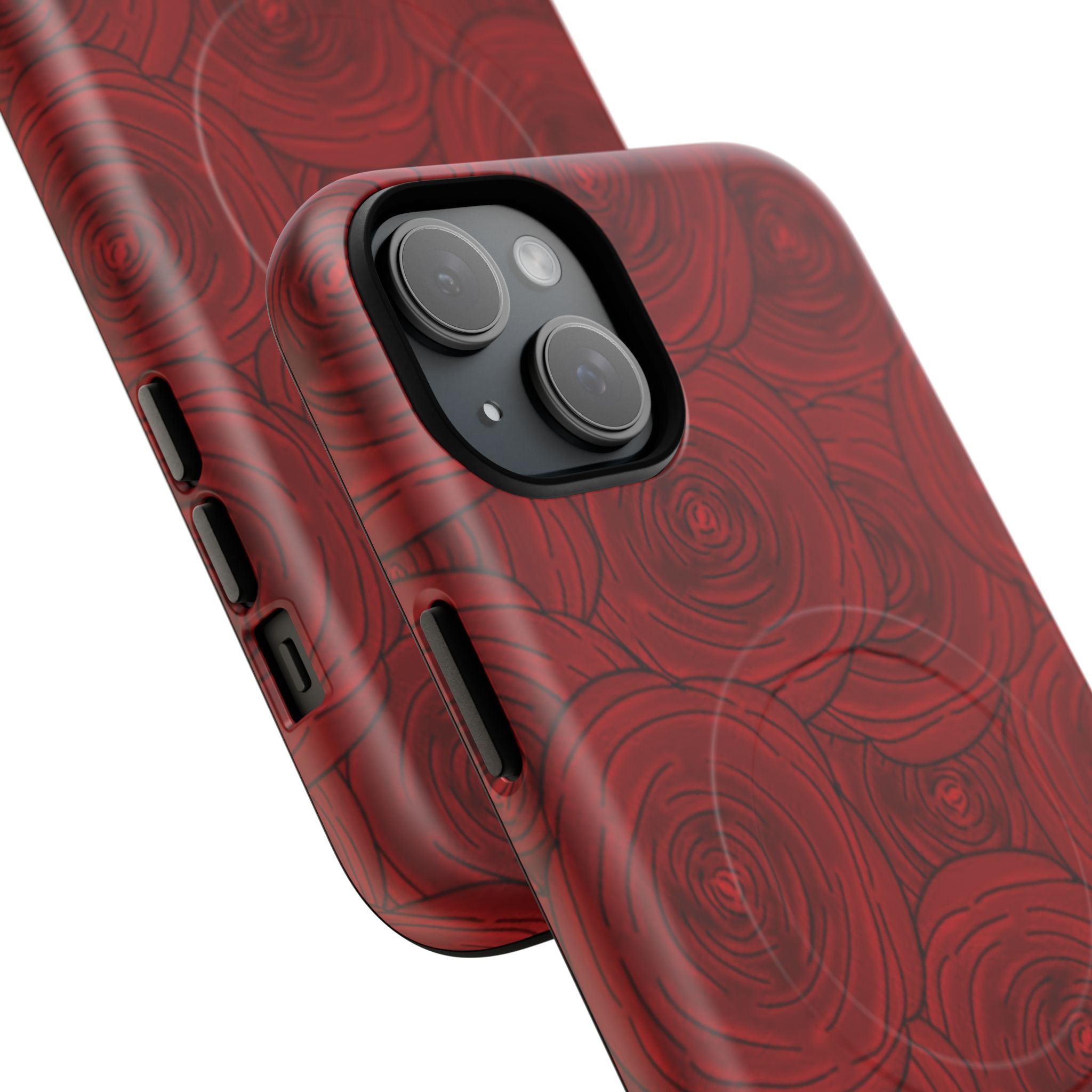 Red Rose Tough Magnetic Phone Case