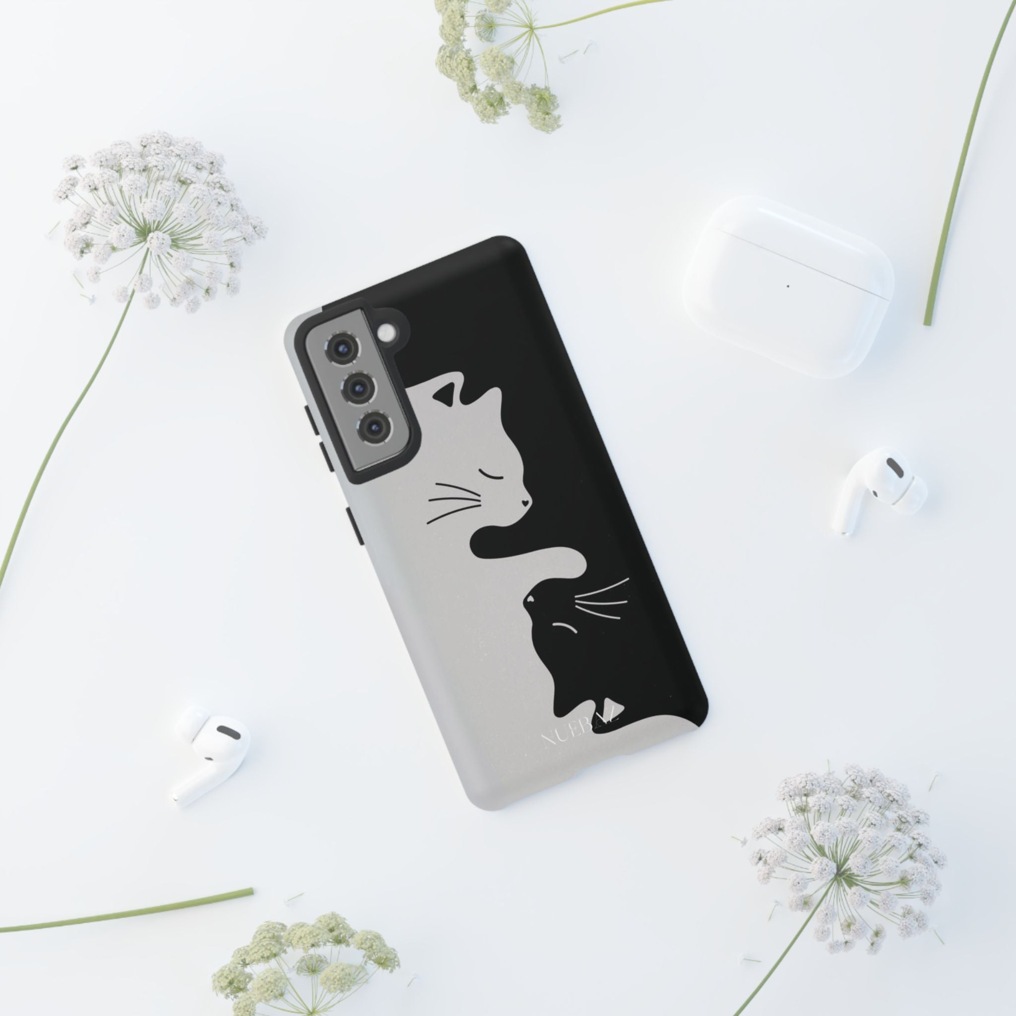 Black & White Cat Phone Case