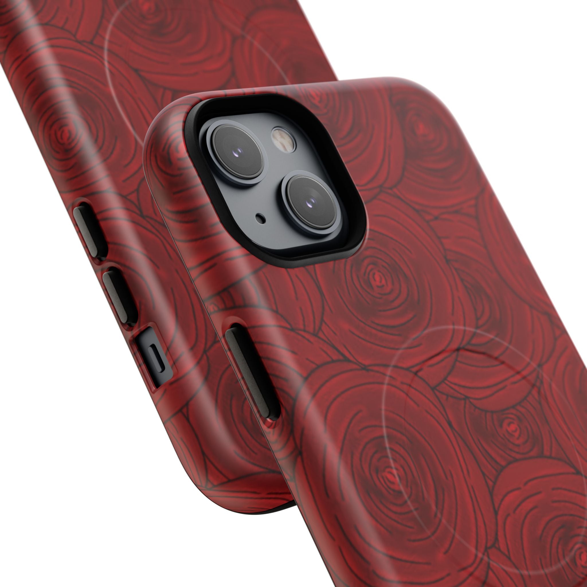 Red Rose Tough Magnetic Phone Case