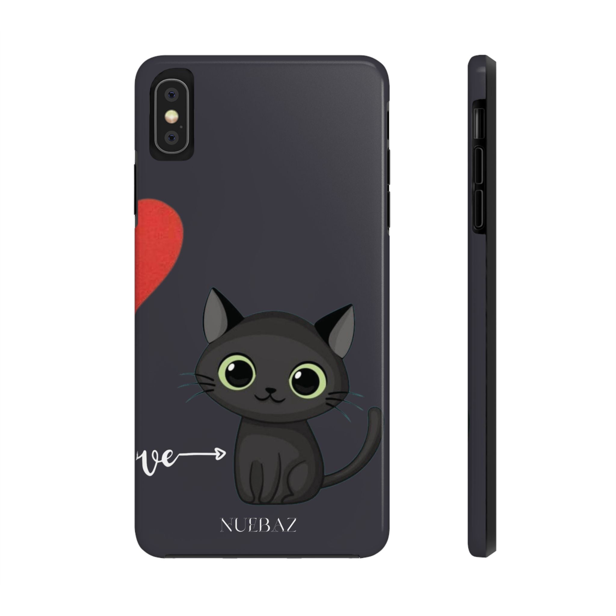 Cute Cat Love Tough Phone Case (Couple Phone Case)