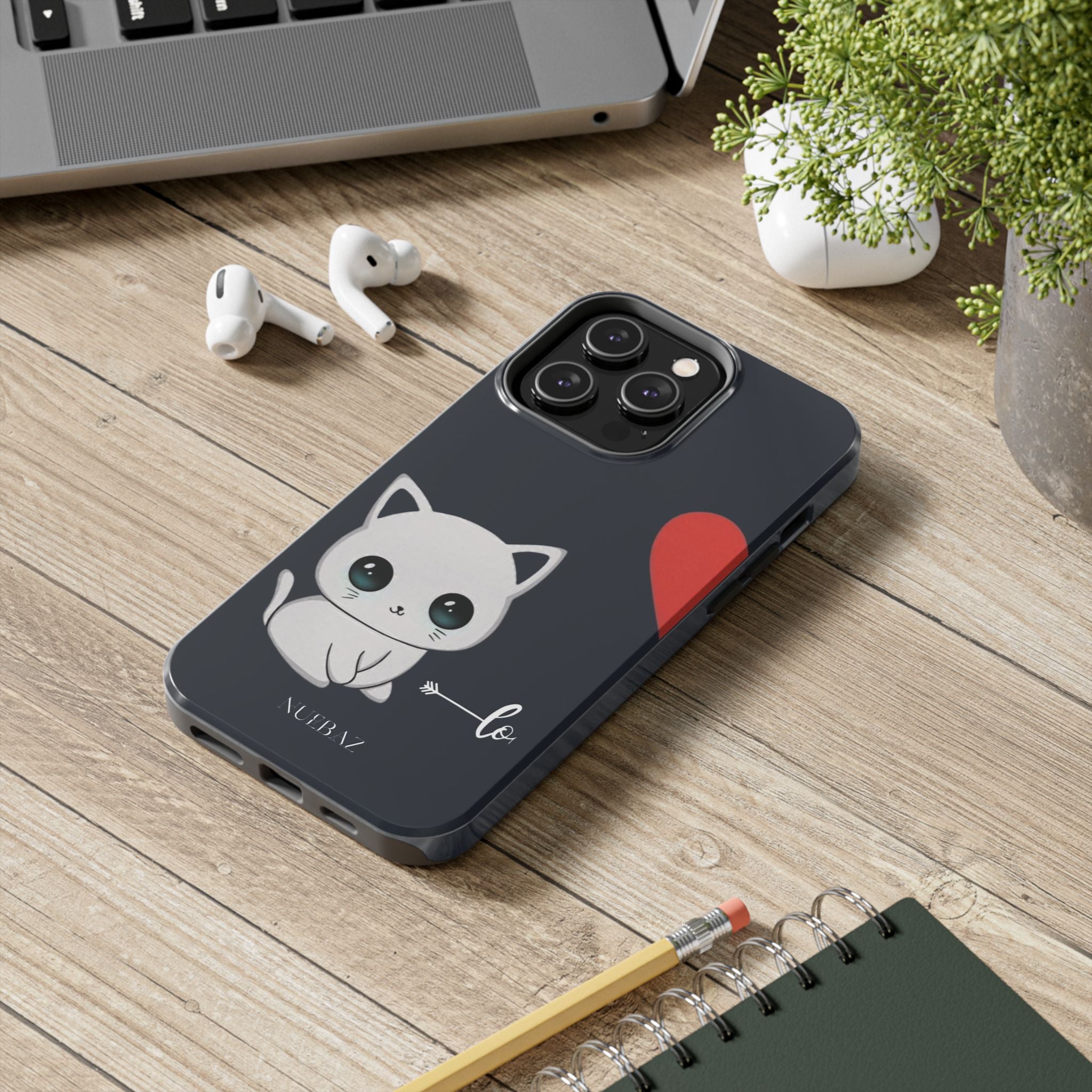 Cute Cat Love Phone Case (Couple Phone Case)