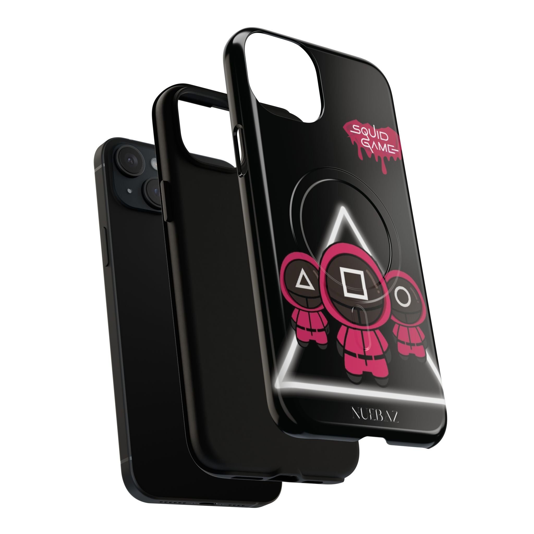 Squid Game Black Tough Magnetic Phone Case