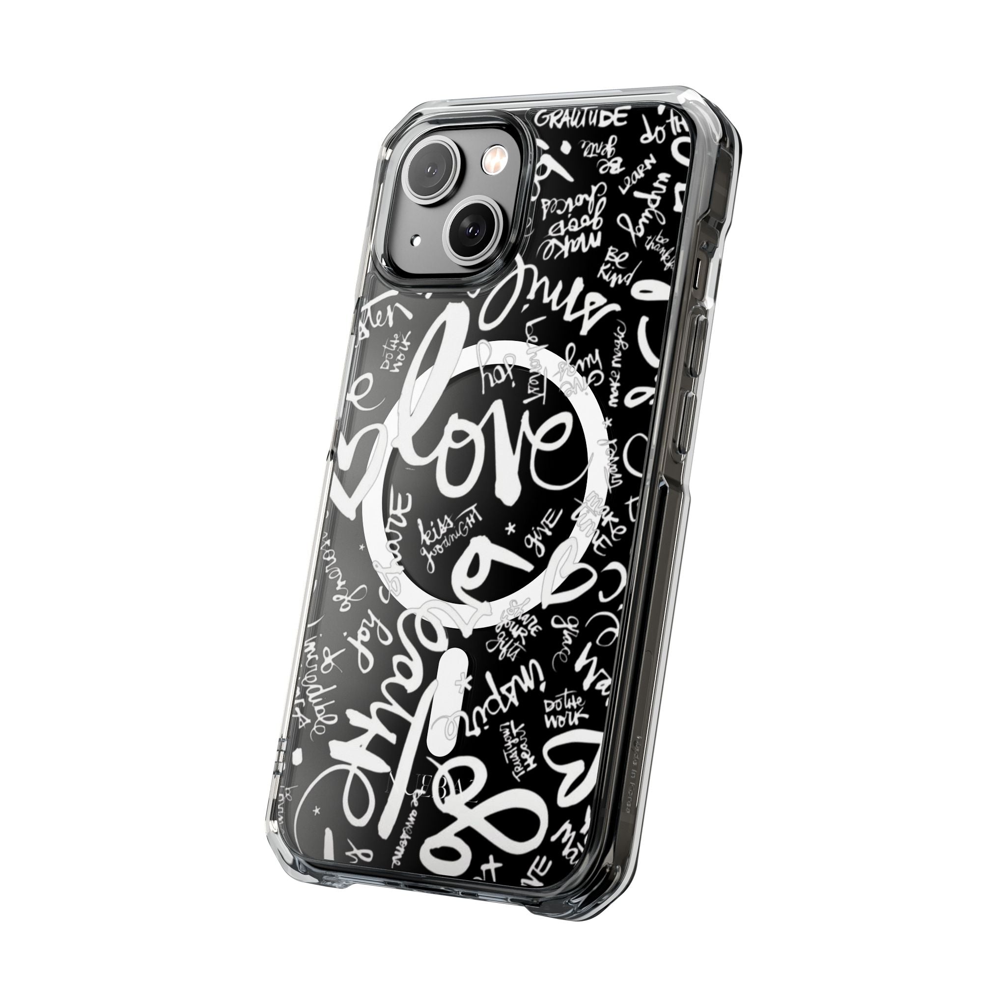 Love & Gratitude Clear Magnetic Phone Case