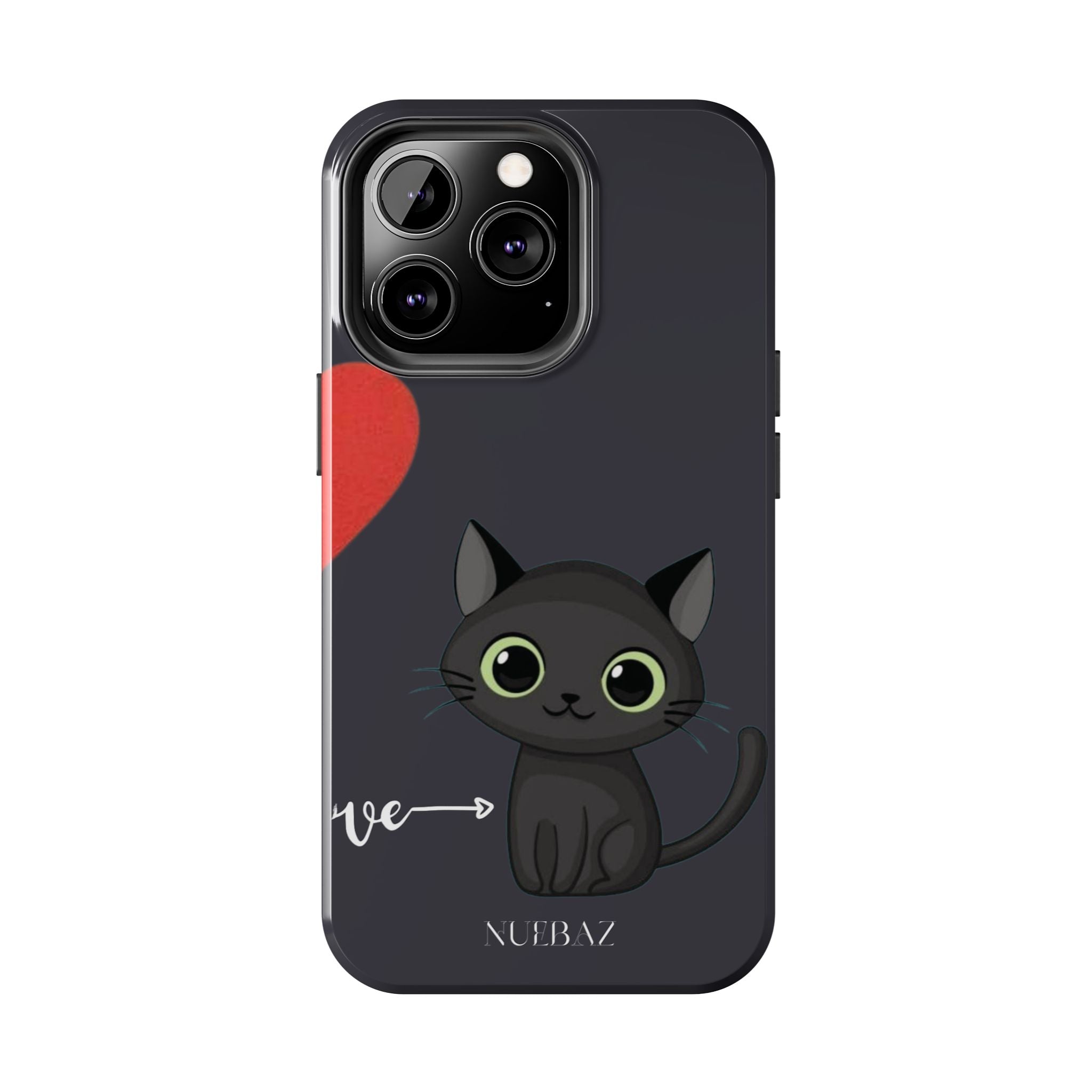 Cute Cat Love Tough Phone Case (Couple Phone Case)