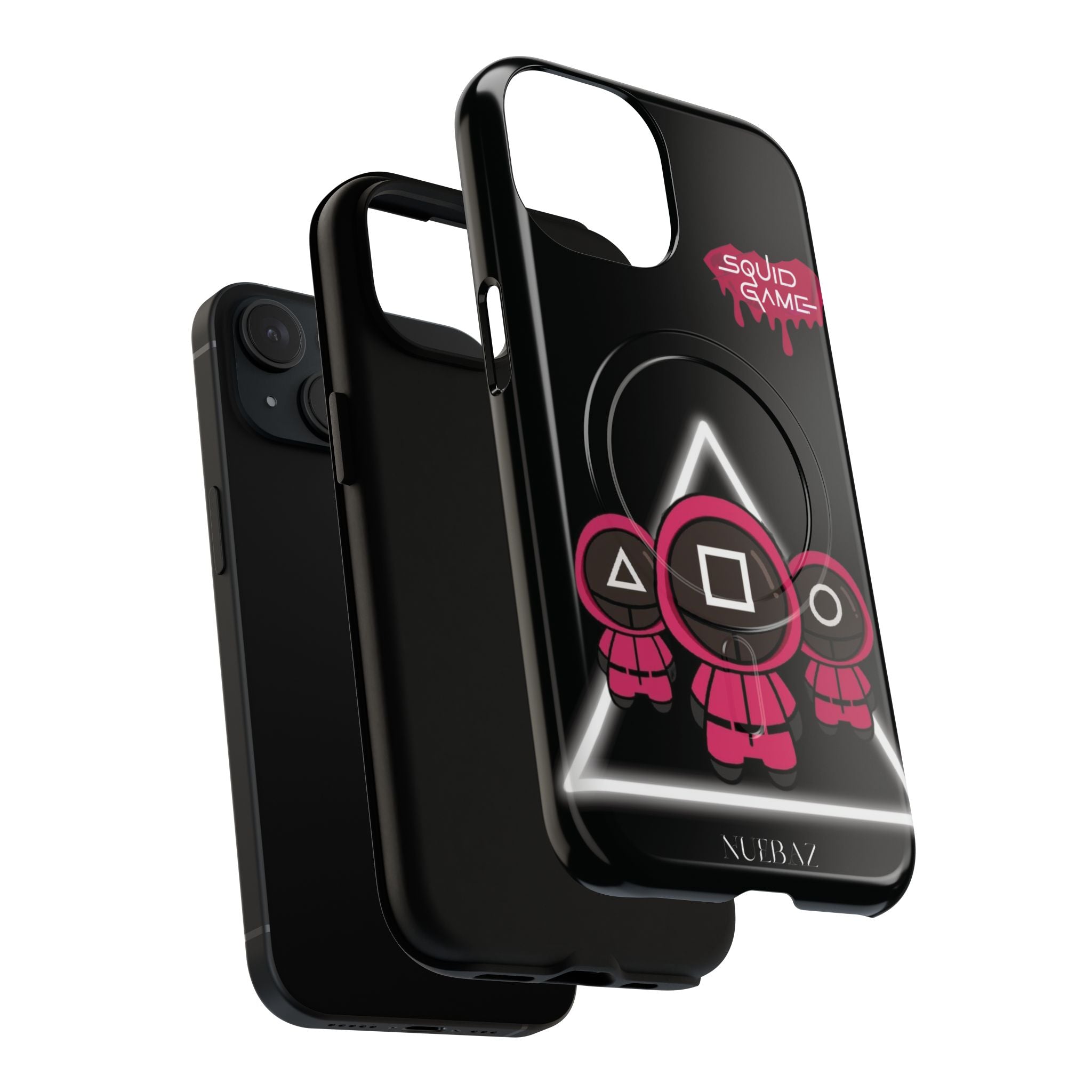 Squid Game Black Tough Magnetic Phone Case