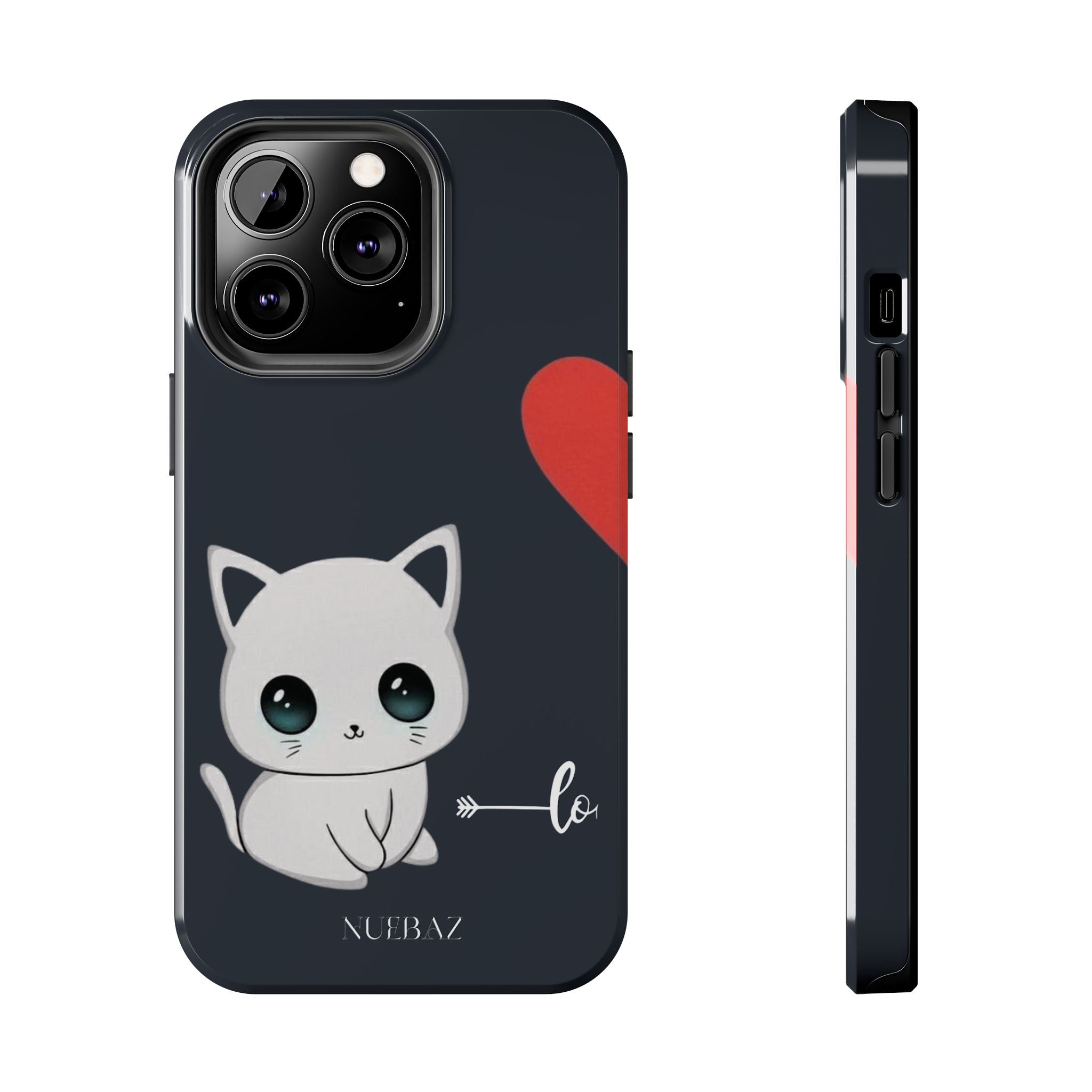 Cute Cat Love Phone Case (Couple Phone Case)