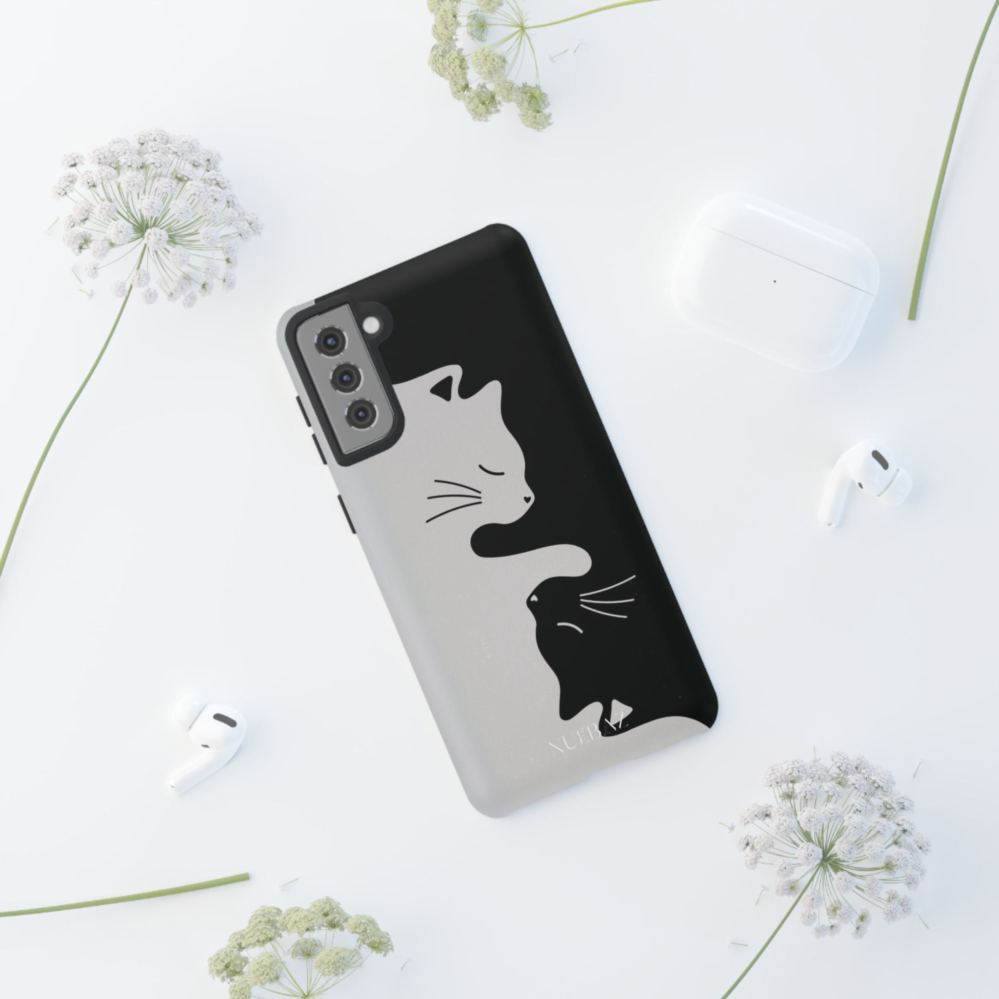 Black & White Cat Phone Case