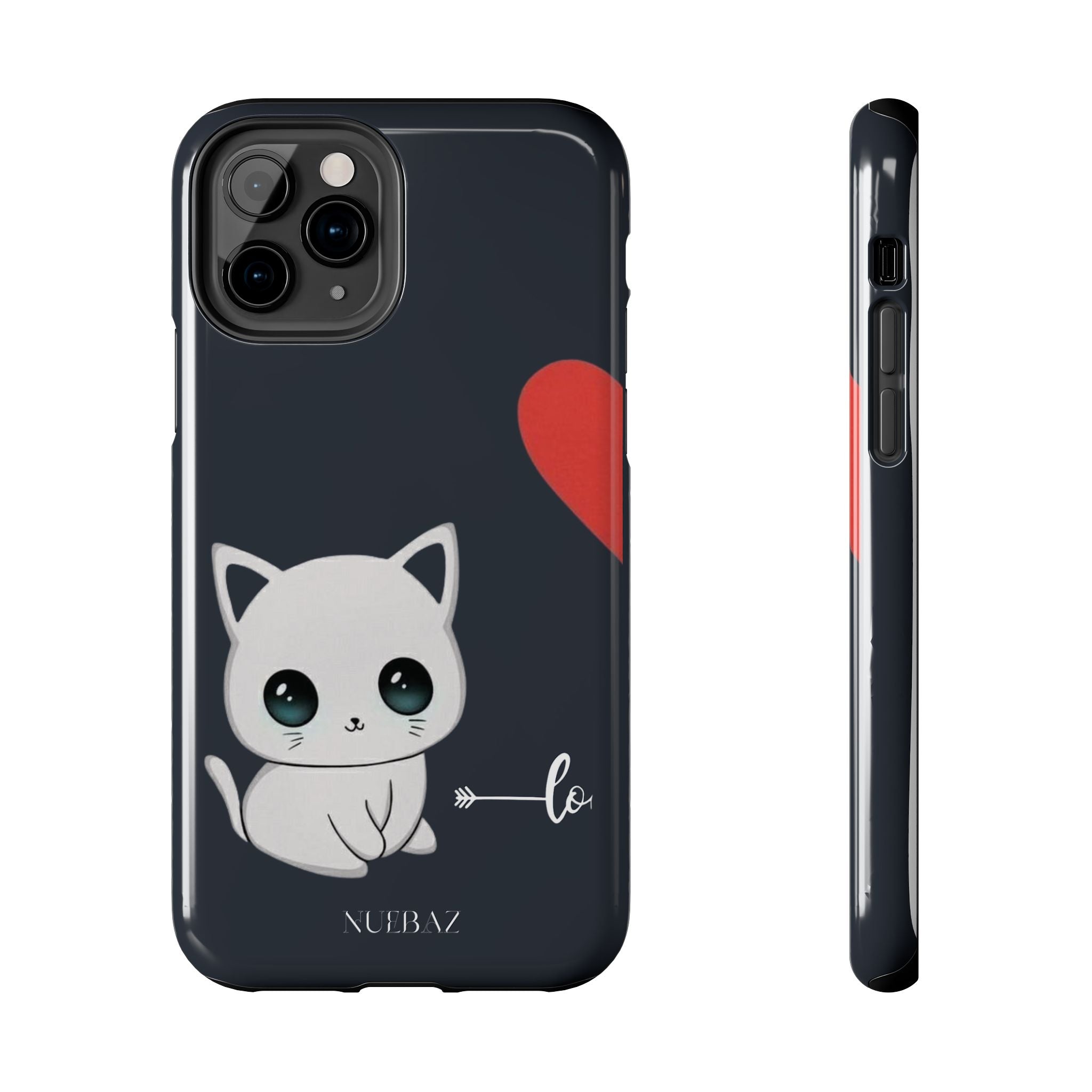 Cute Cat Love Phone Case (Couple Phone Case)