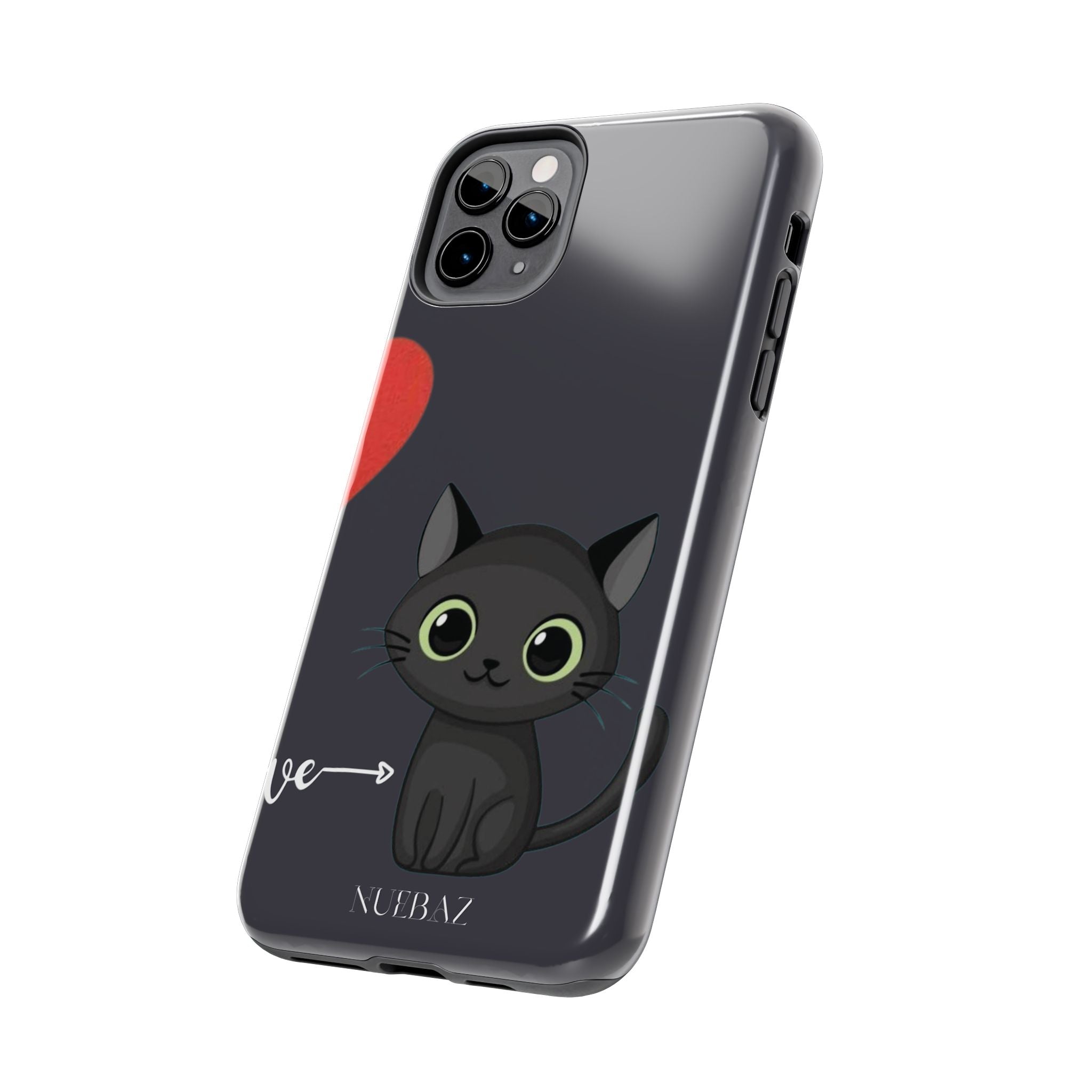 Cute Cat Love Tough Phone Case (Couple Phone Case)