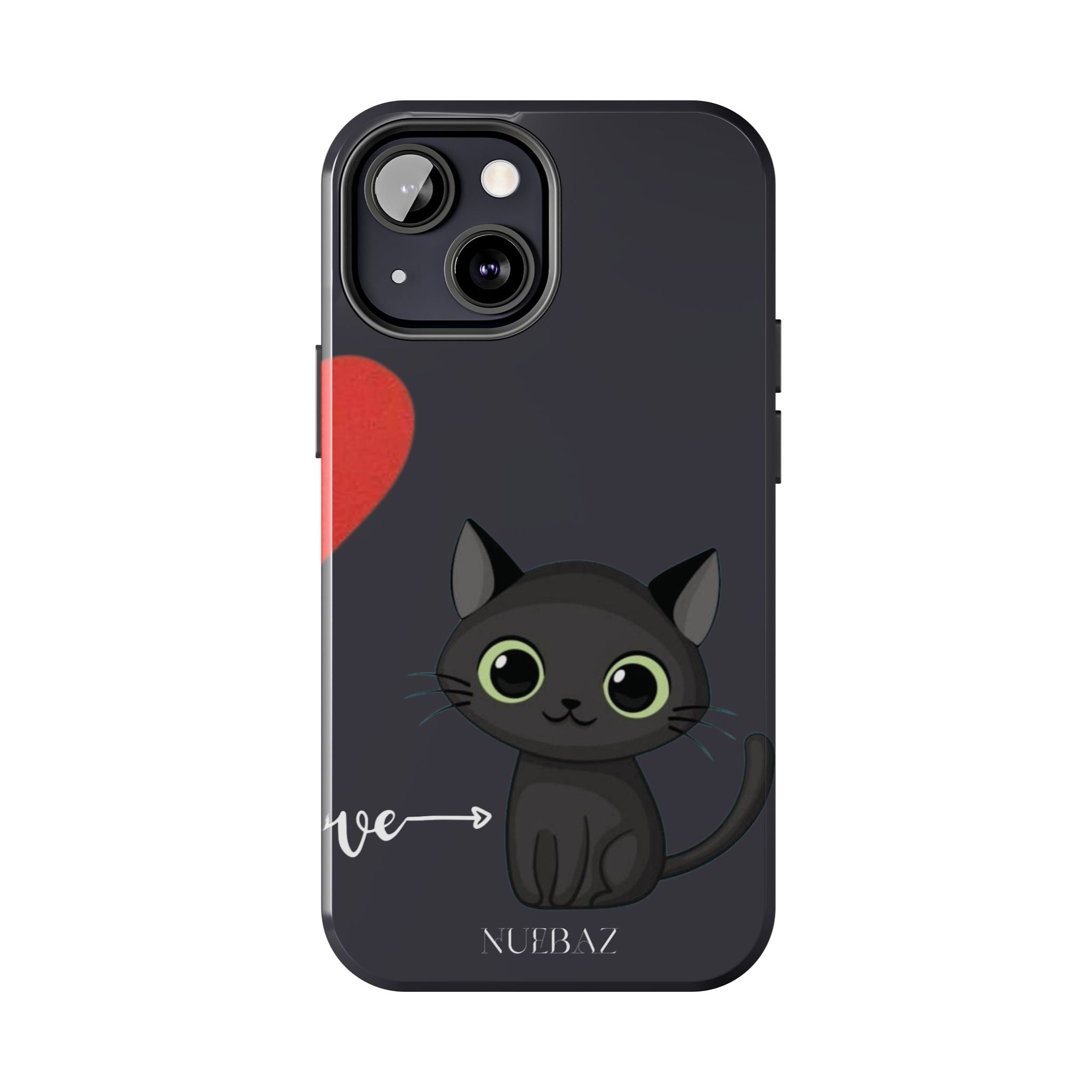 Cute Cat Love Tough Phone Case (Couple Phone Case)