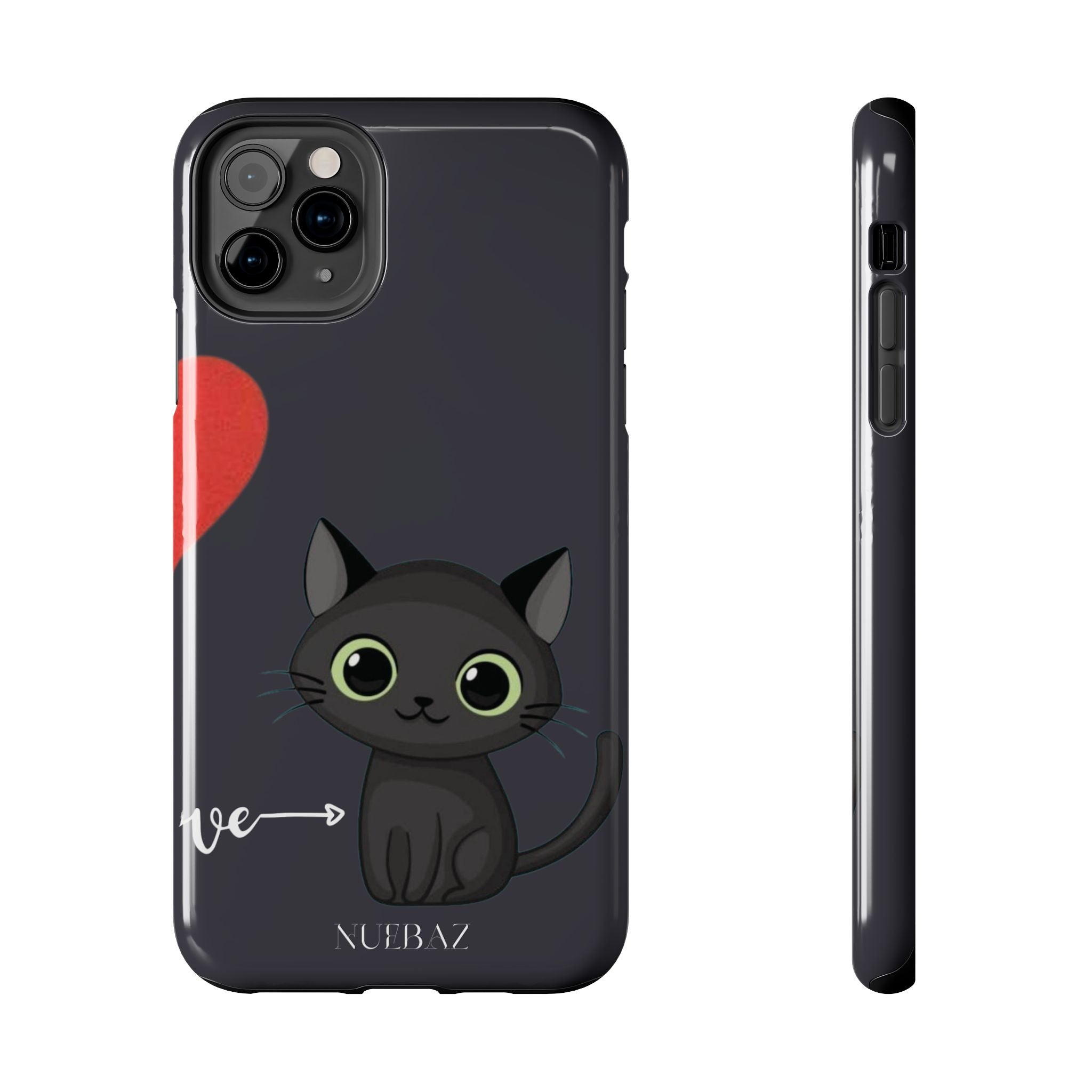 Cute Cat Love Tough Phone Case (Couple Phone Case)