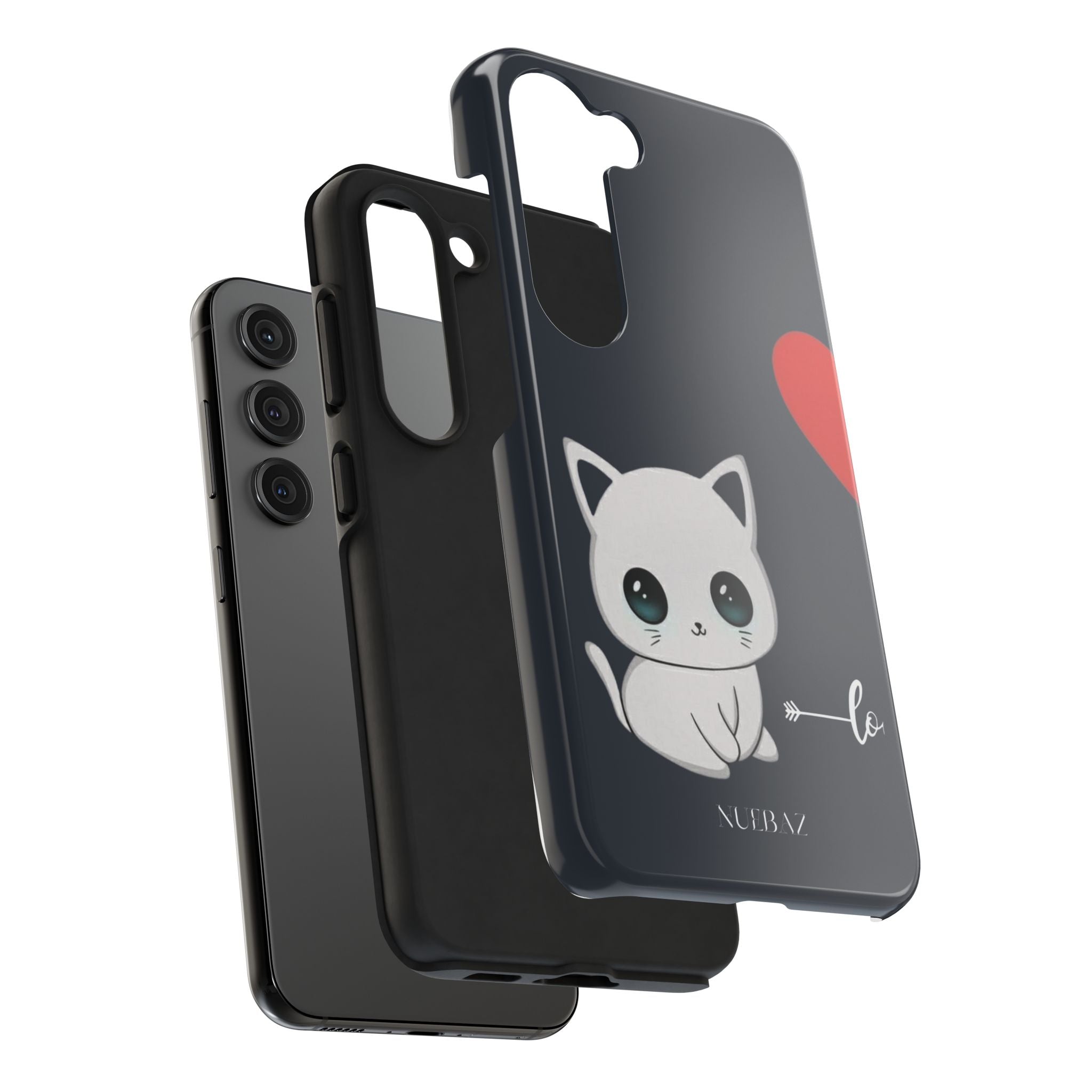 Cute Cat Love Phone Case (Couple Phone Case)