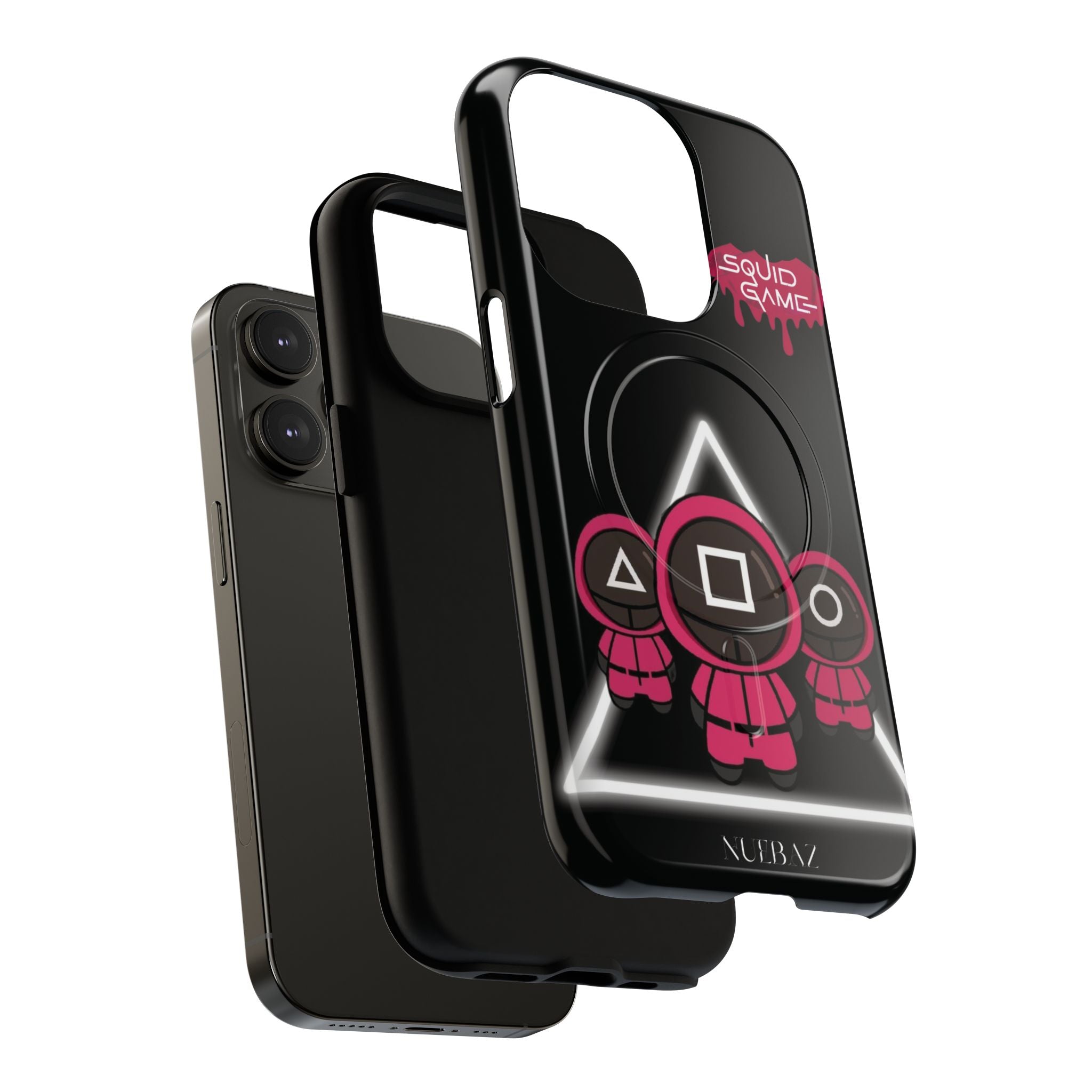 Squid Game Black Tough Magnetic Phone Case