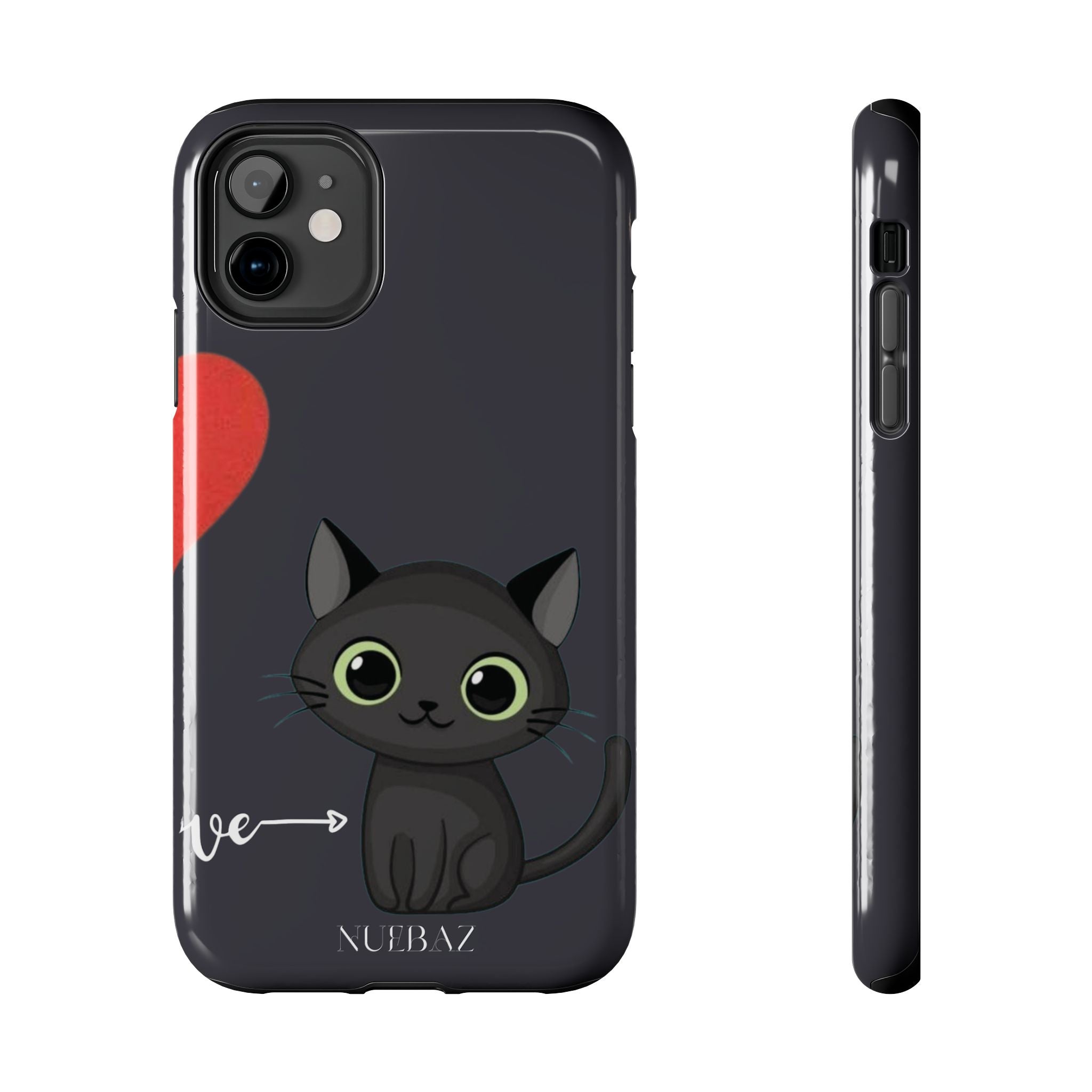 Cute Cat Love Tough Phone Case (Couple Phone Case)