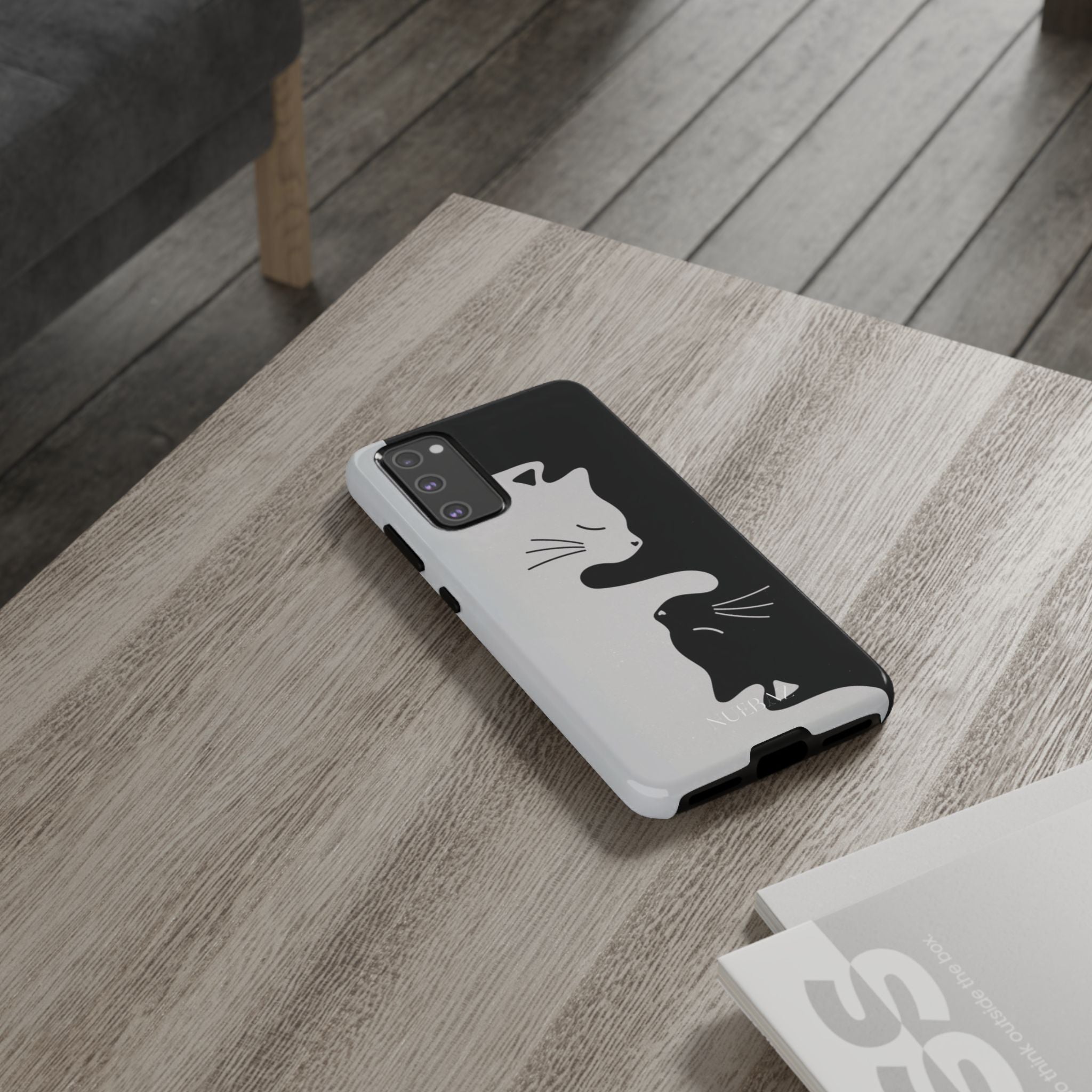 Black & White Cat Phone Case