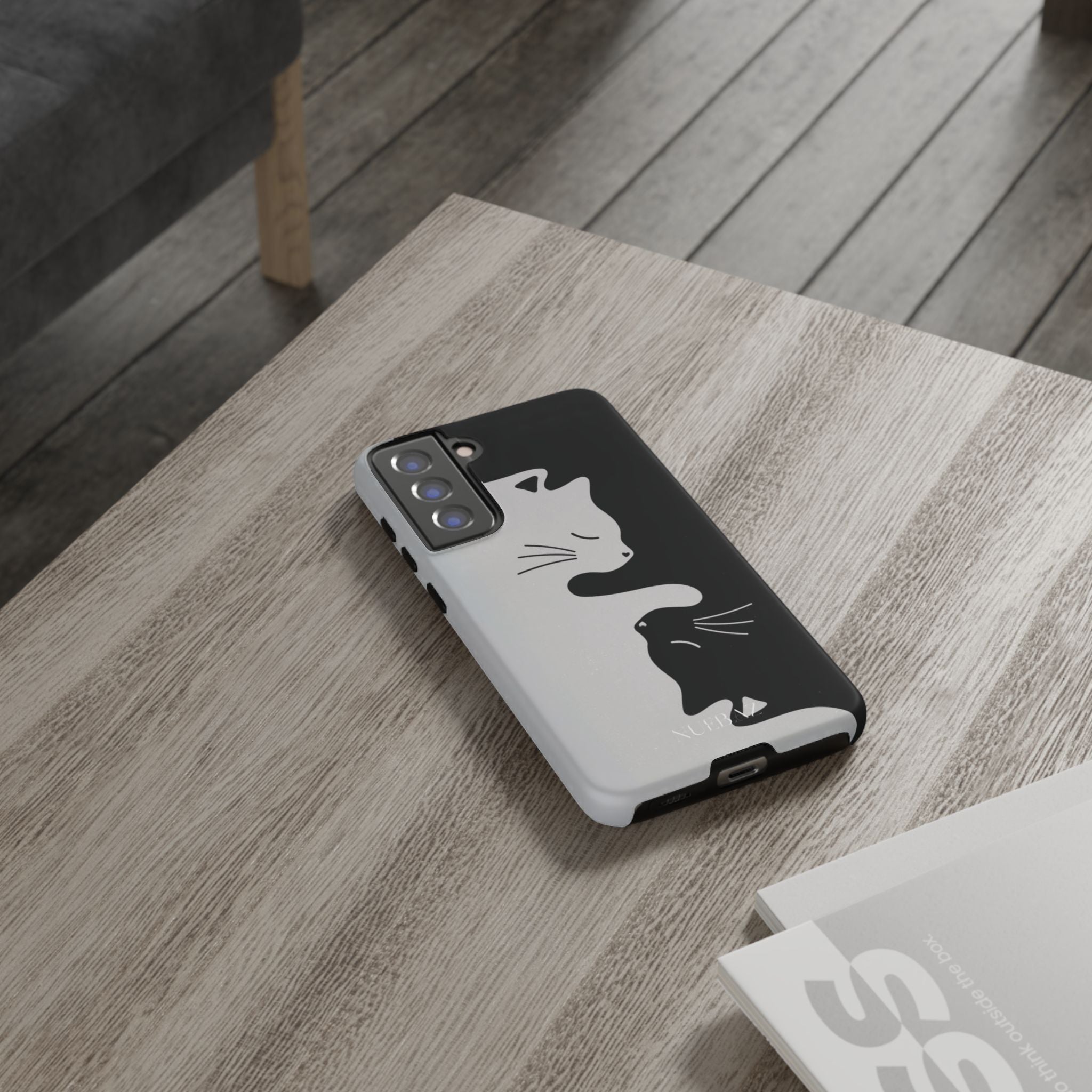 Black & White Cat Phone Case