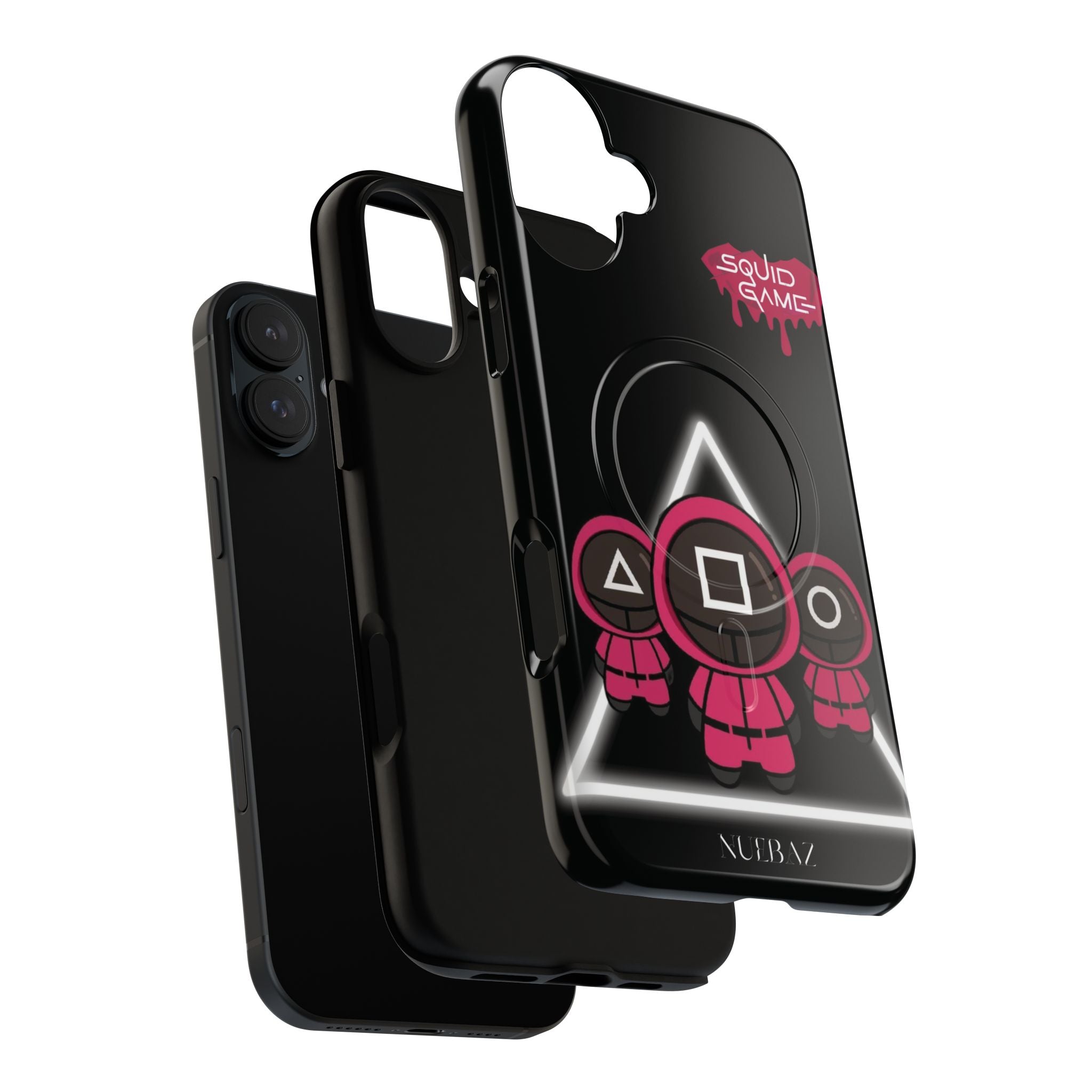 Squid Game Black Tough Magnetic Phone Case