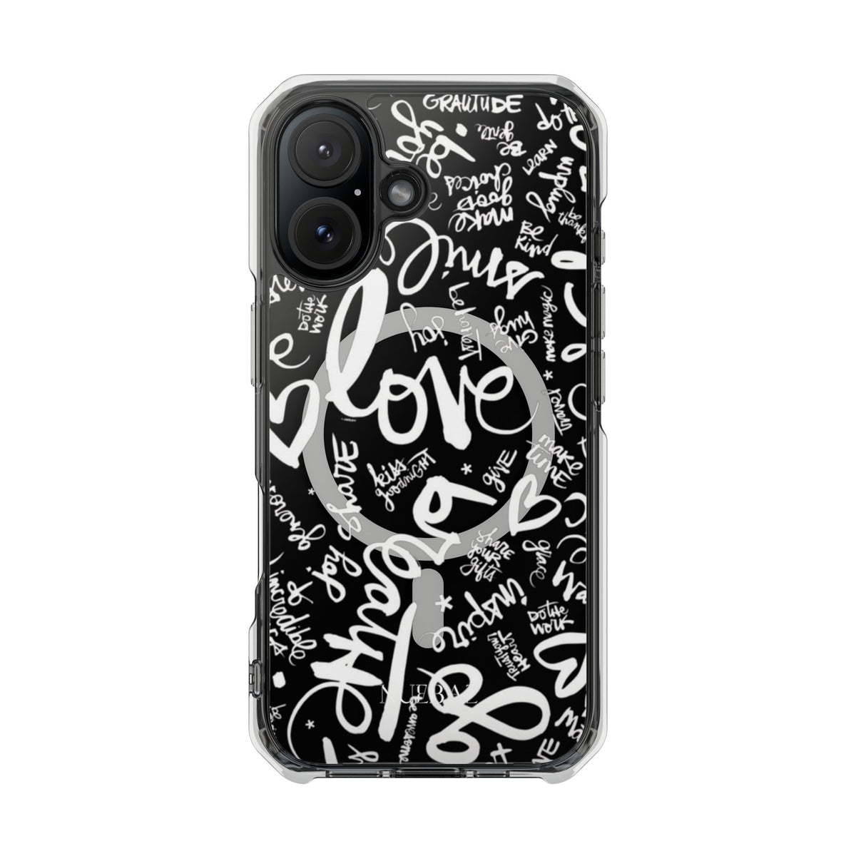 Love & Gratitude Clear Magnetic Phone Case