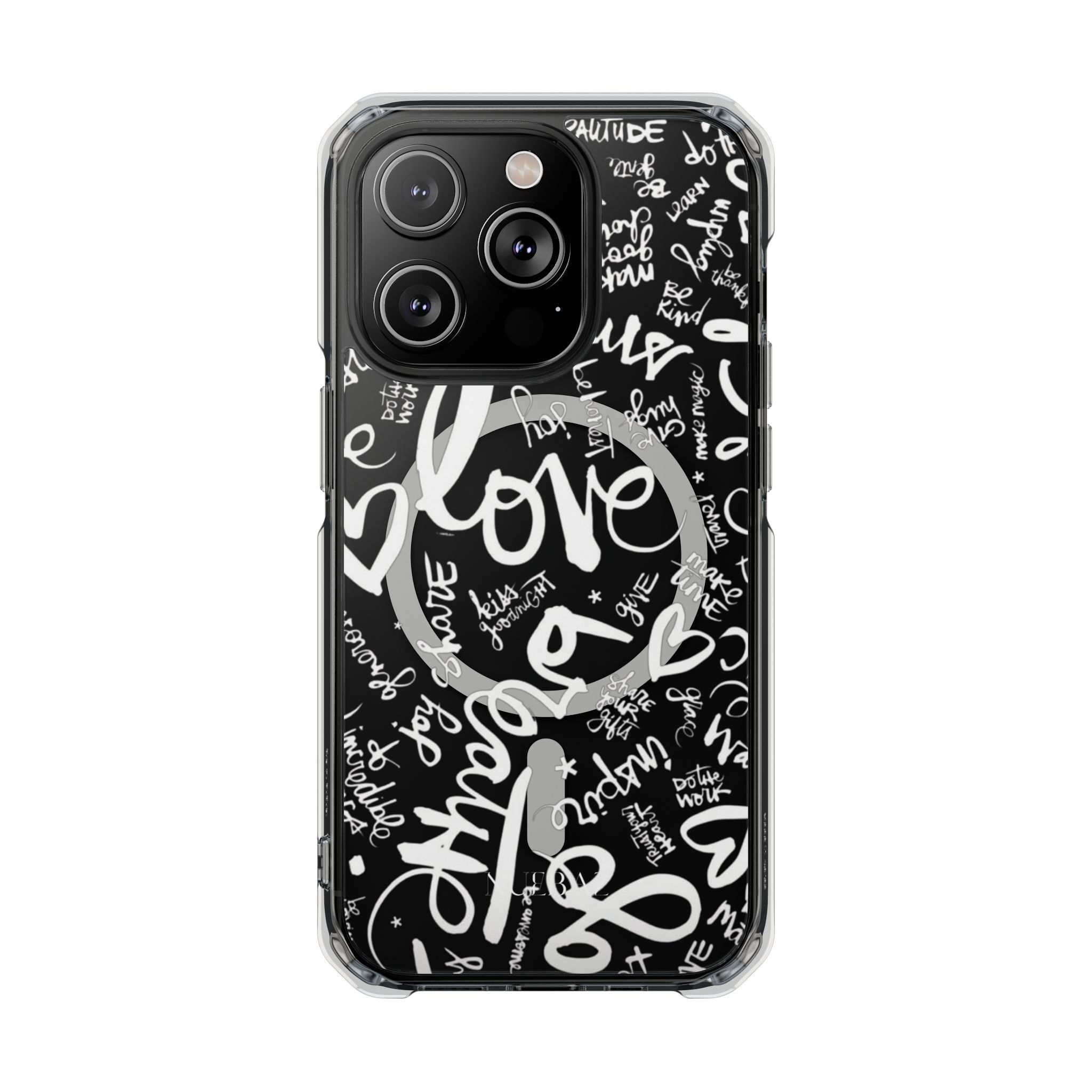 Love & Gratitude Clear Magnetic Phone Case