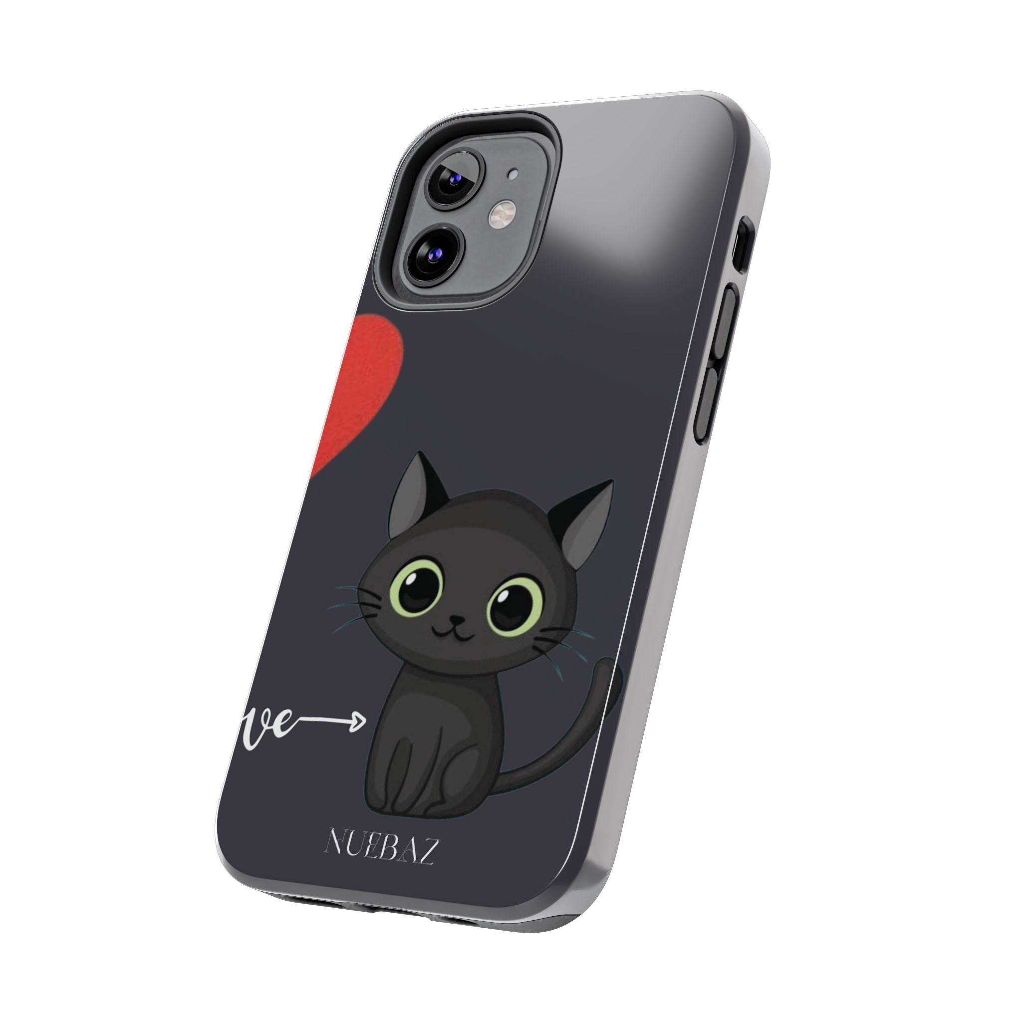 Cute Cat Love Tough Phone Case (Couple Phone Case)