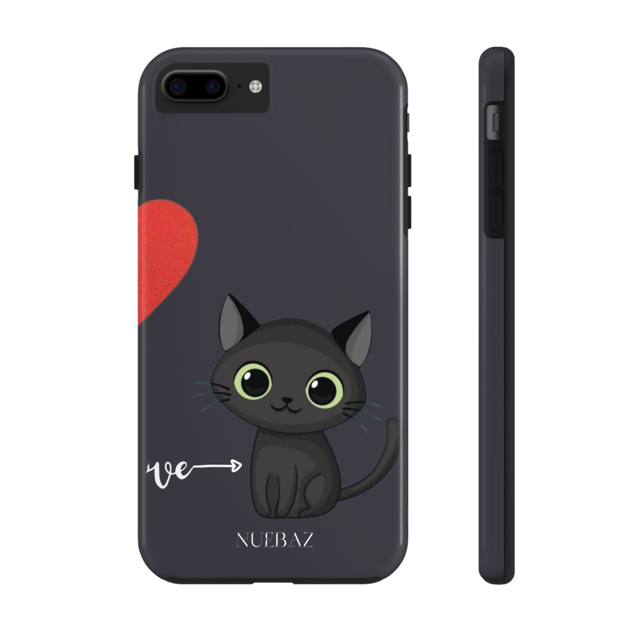 Cute Cat Love Tough Phone Case (Couple Phone Case)