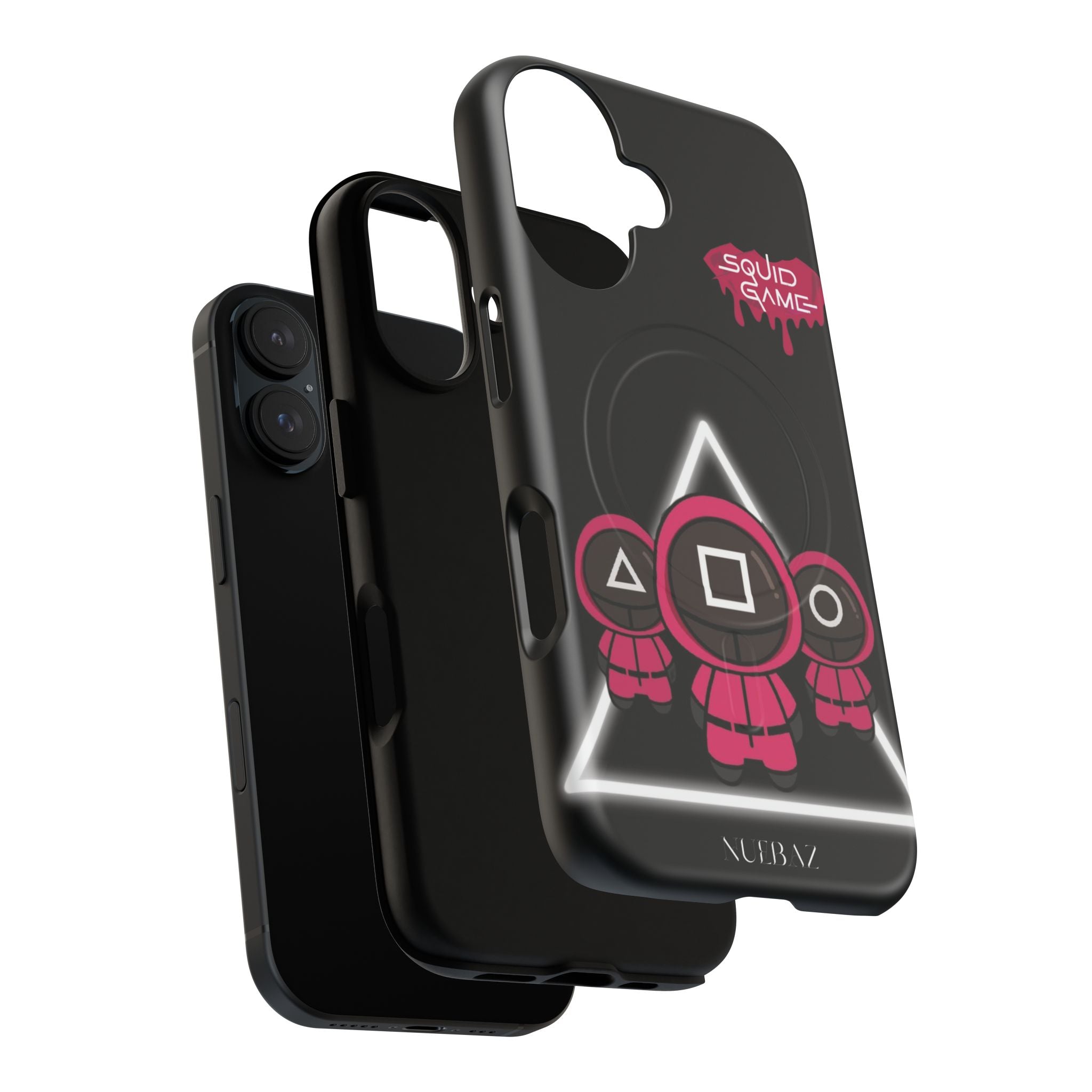 Squid Game Black Tough Magnetic Phone Case