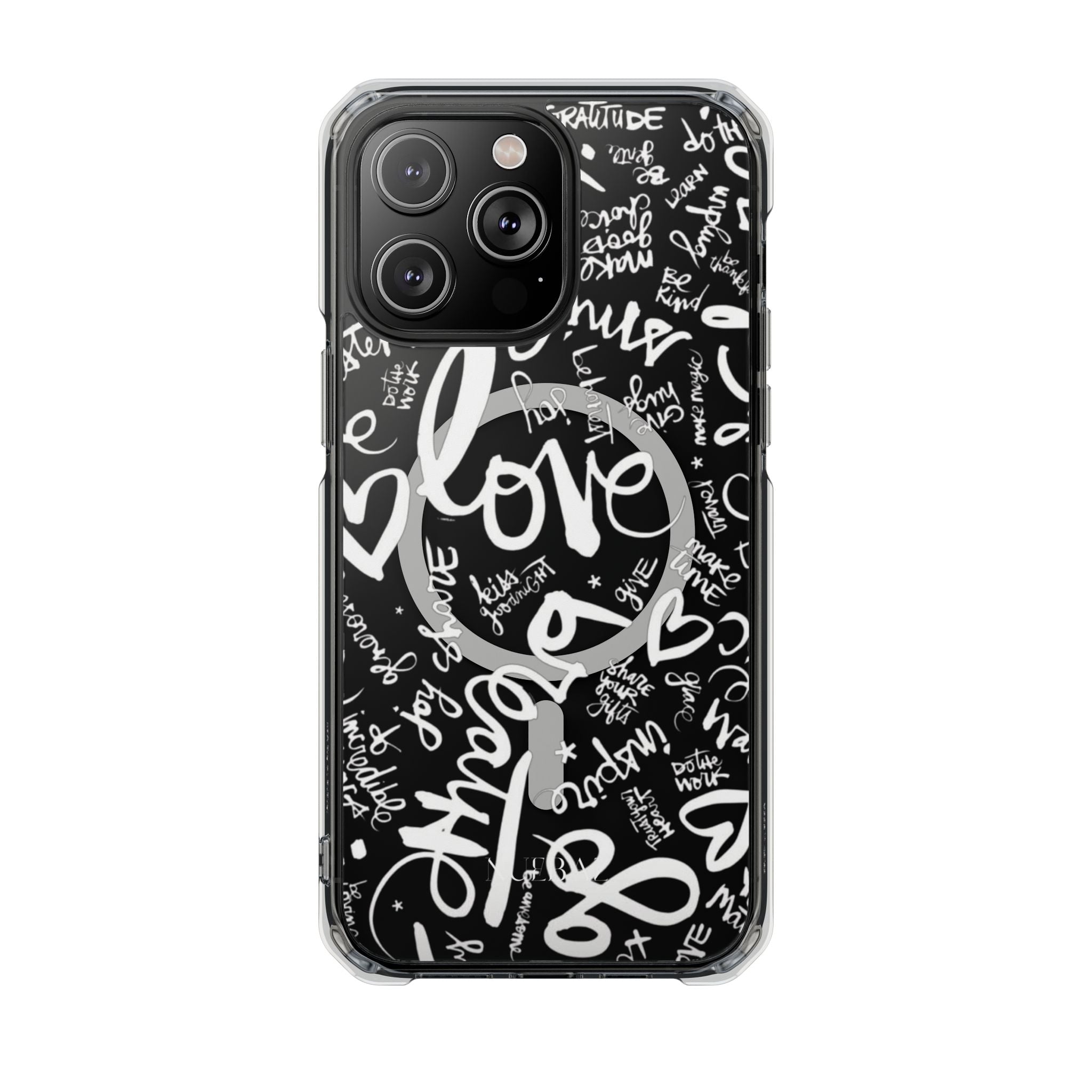 Love & Gratitude Clear Magnetic Phone Case