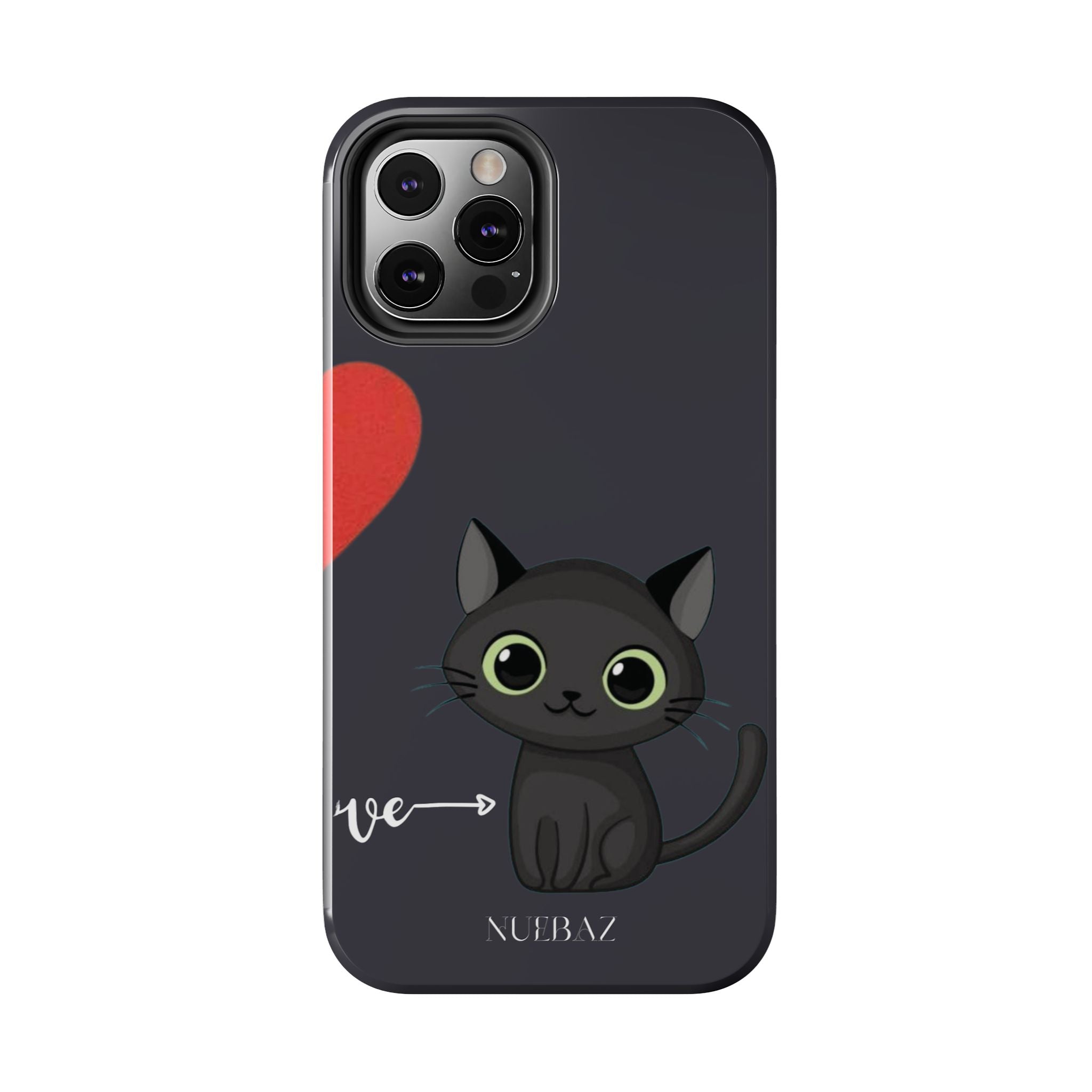 Cute Cat Love Tough Phone Case (Couple Phone Case)