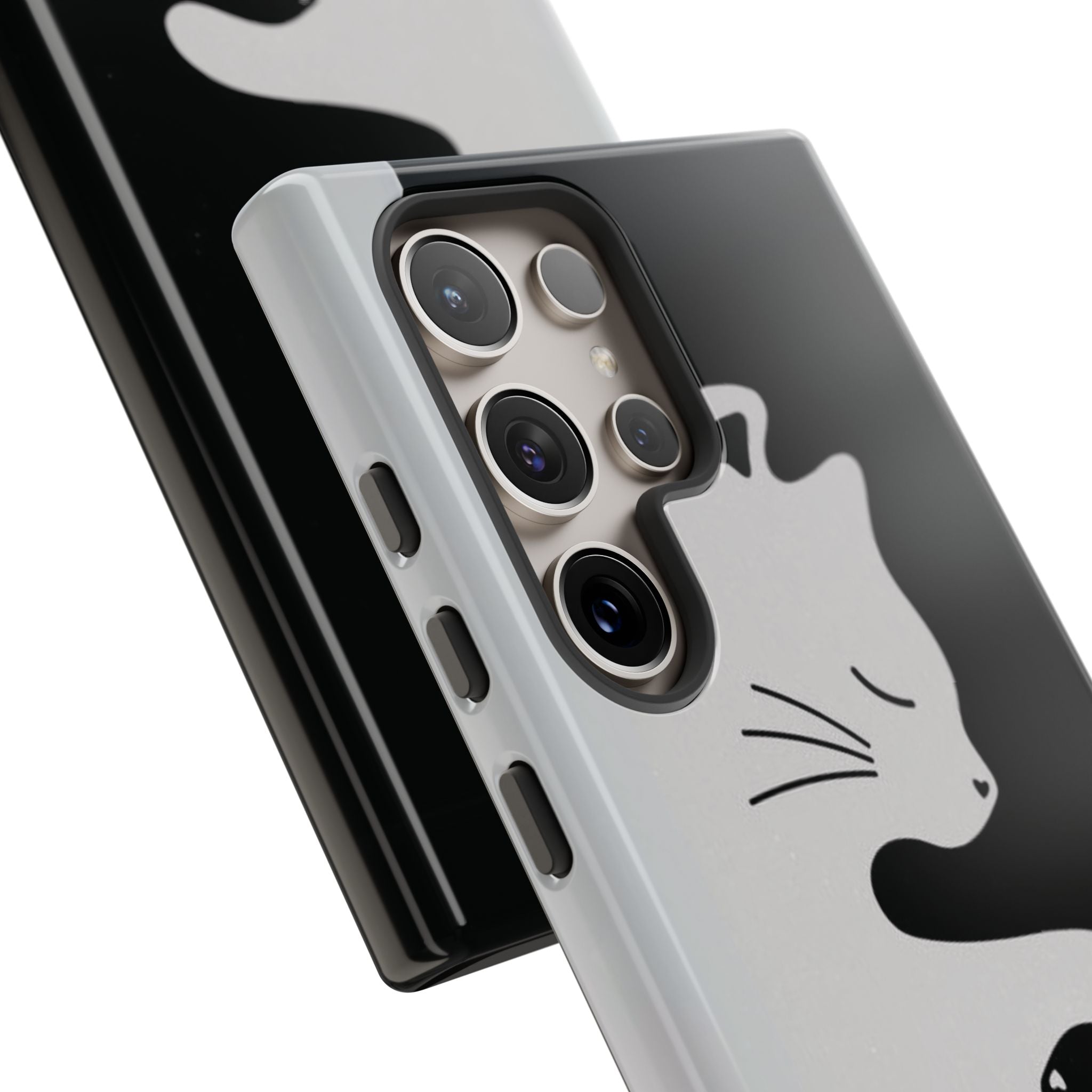 Black & White Cat Phone Case