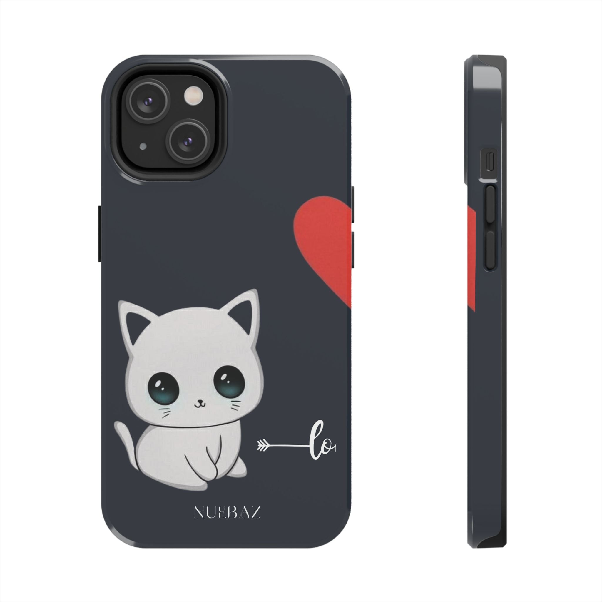 Cute Cat Love Phone Case (Couple Phone Case)