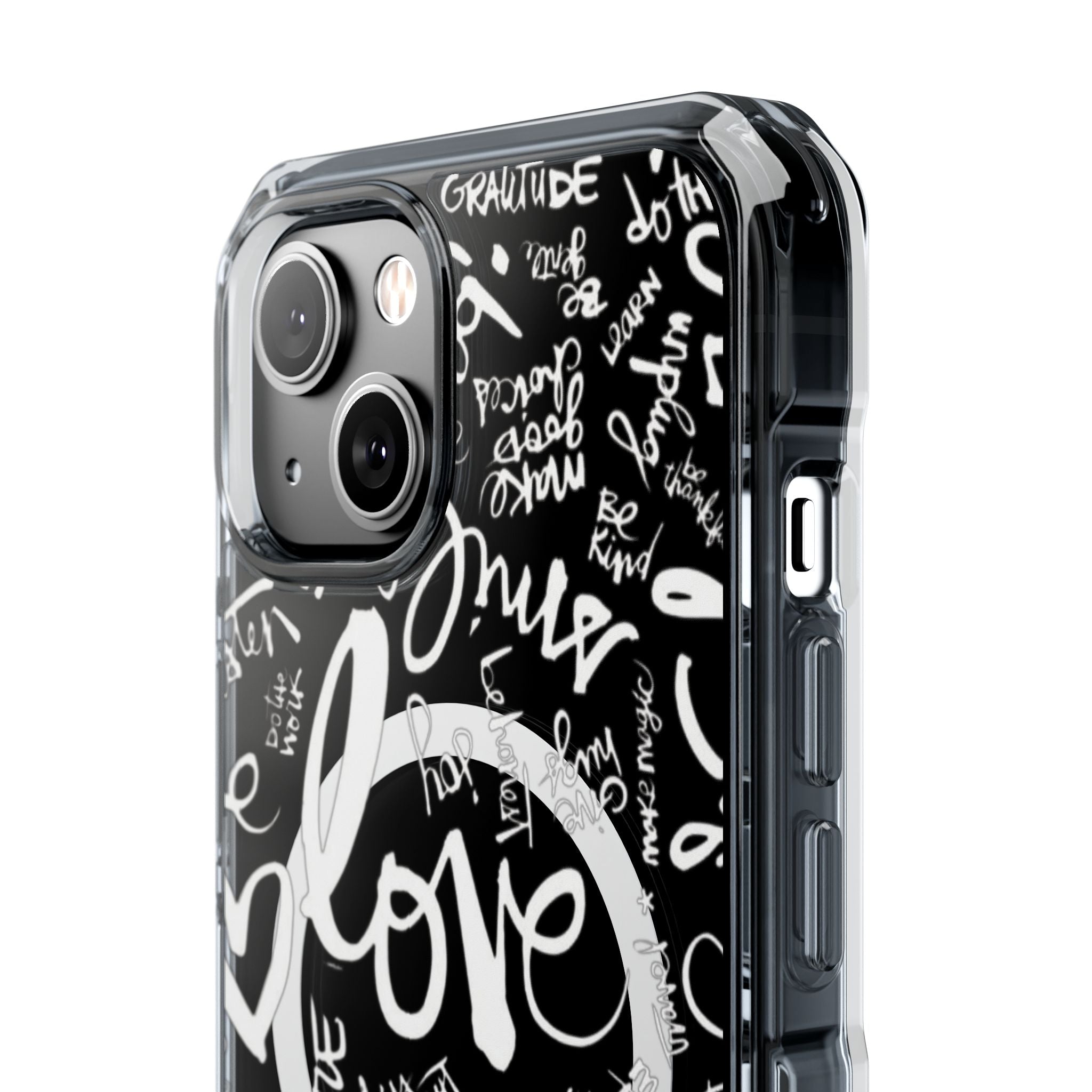 Love & Gratitude Clear Magnetic Phone Case