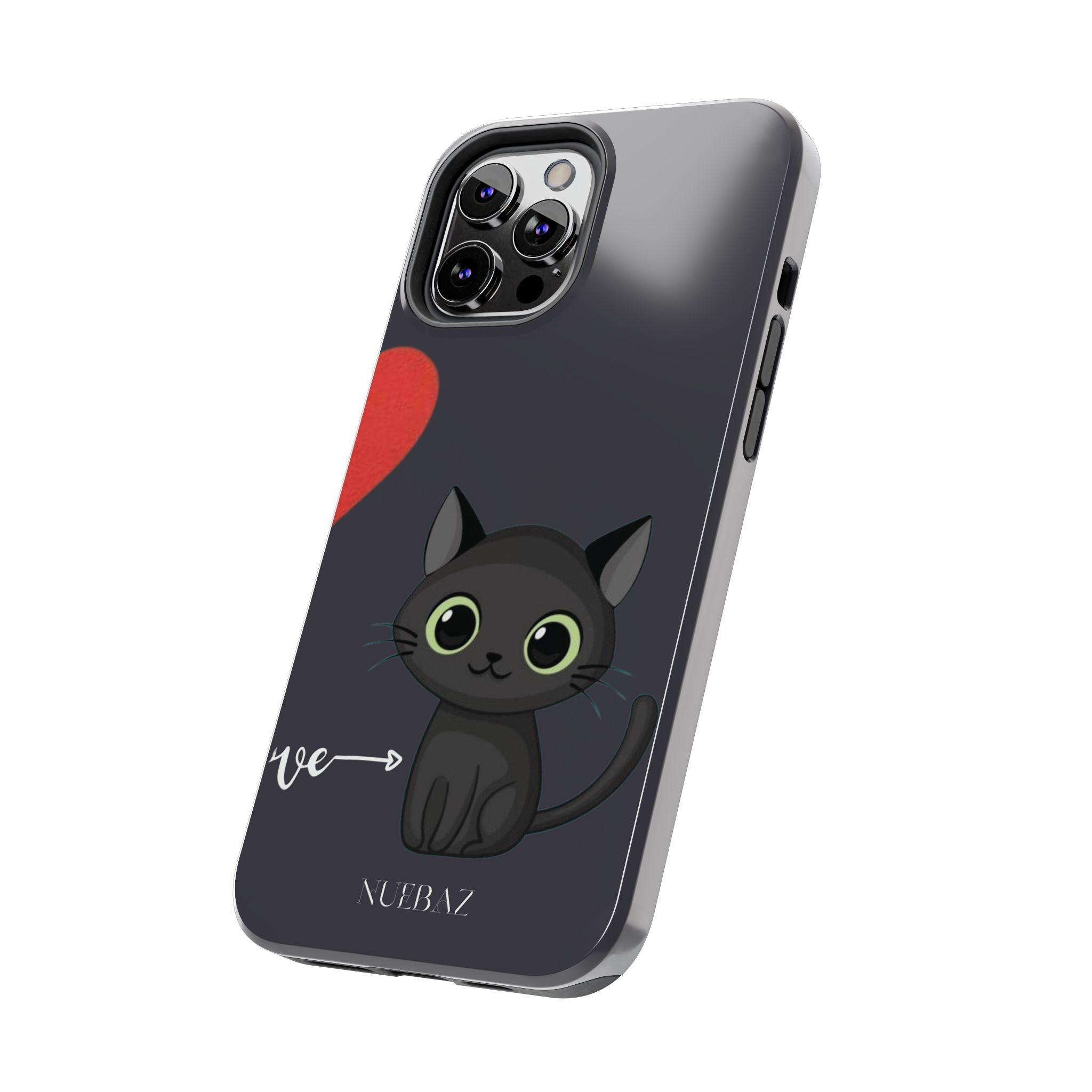 Cute Cat Love Tough Phone Case (Couple Phone Case)