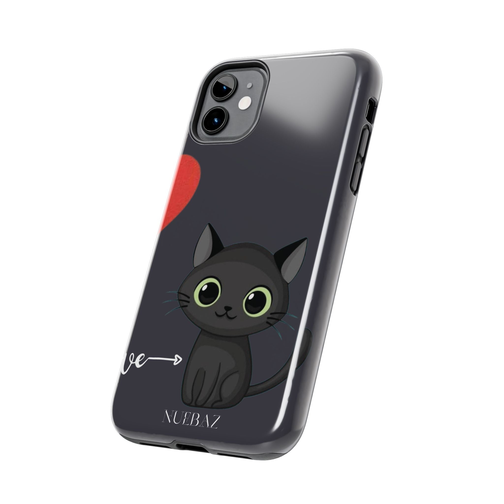 Cute Cat Love Tough Phone Case (Couple Phone Case)