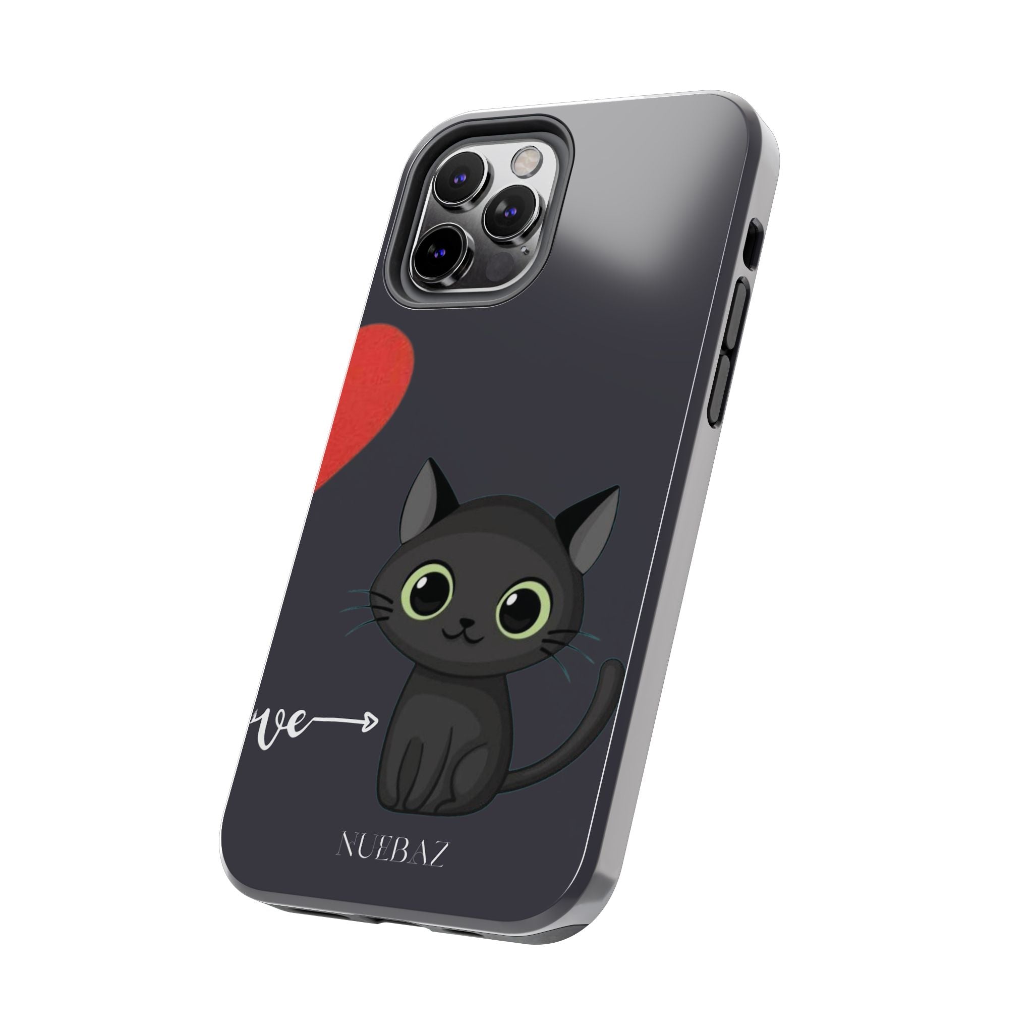 Cute Cat Love Tough Phone Case (Couple Phone Case)