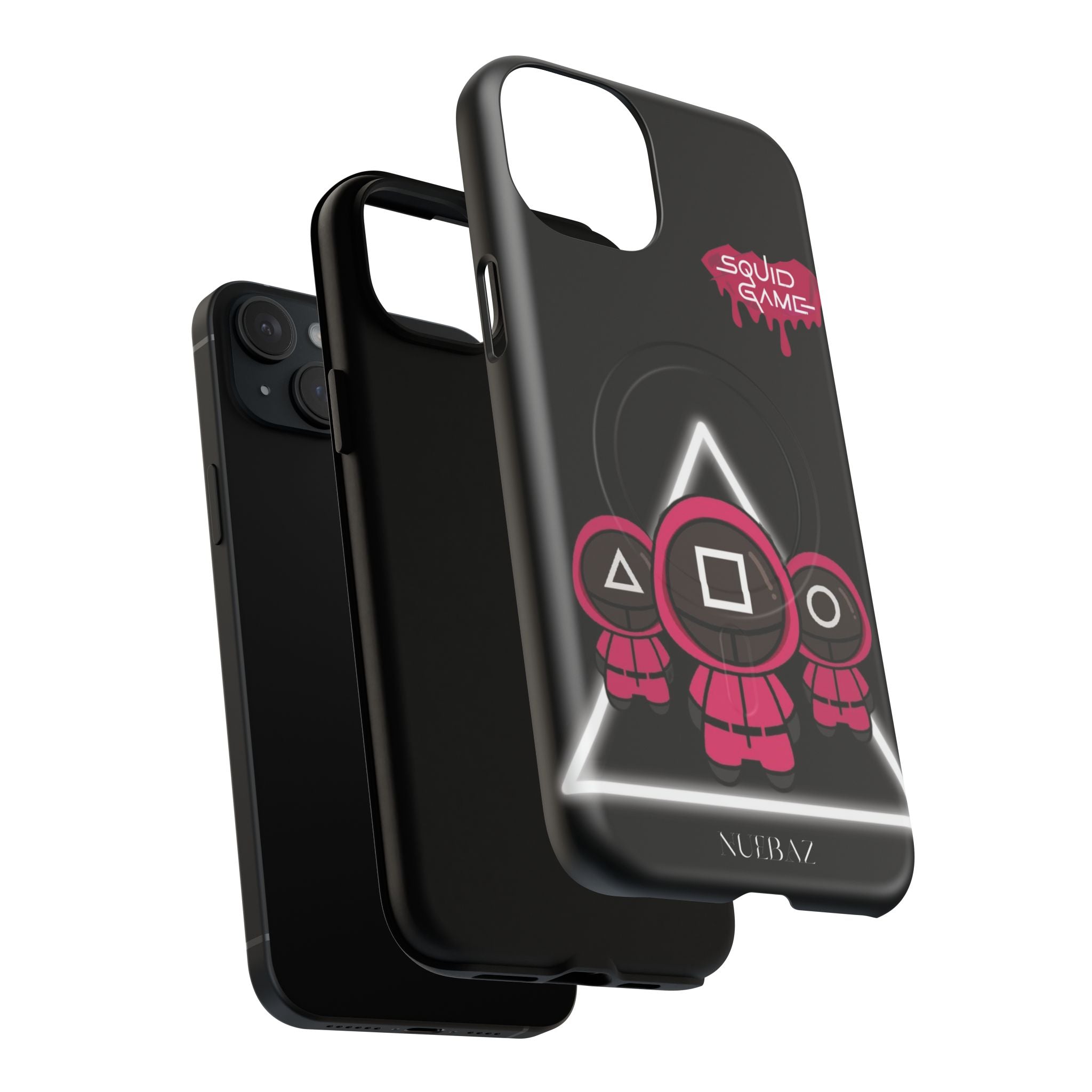 Squid Game Black Tough Magnetic Phone Case