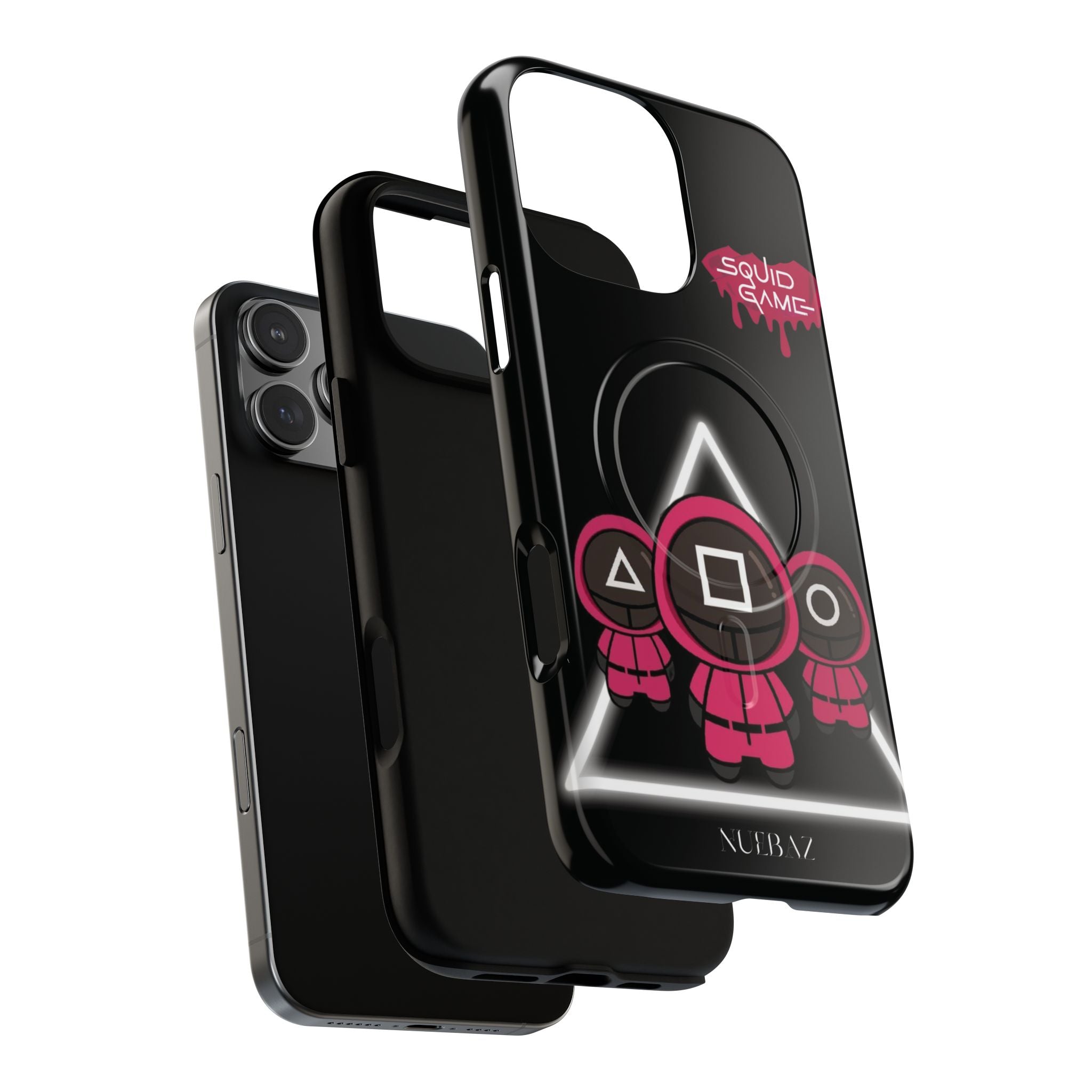 Squid Game Black Tough Magnetic Phone Case