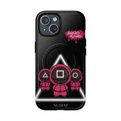 Squid Game Black Tough Magnetic Phone Case