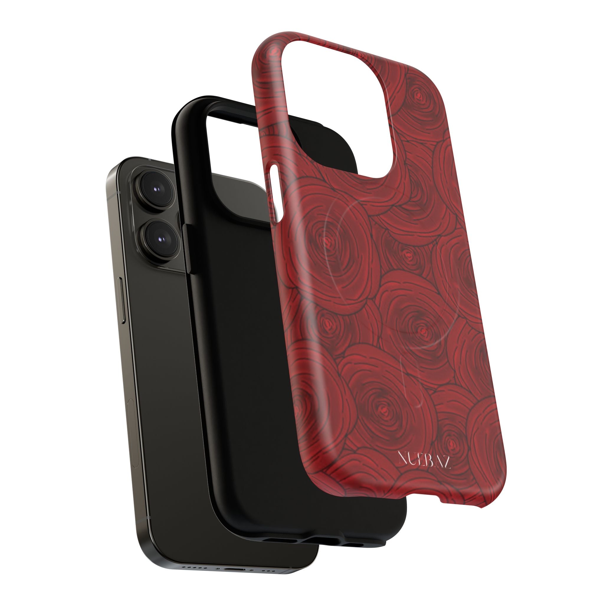 Red Rose Tough Magnetic Phone Case