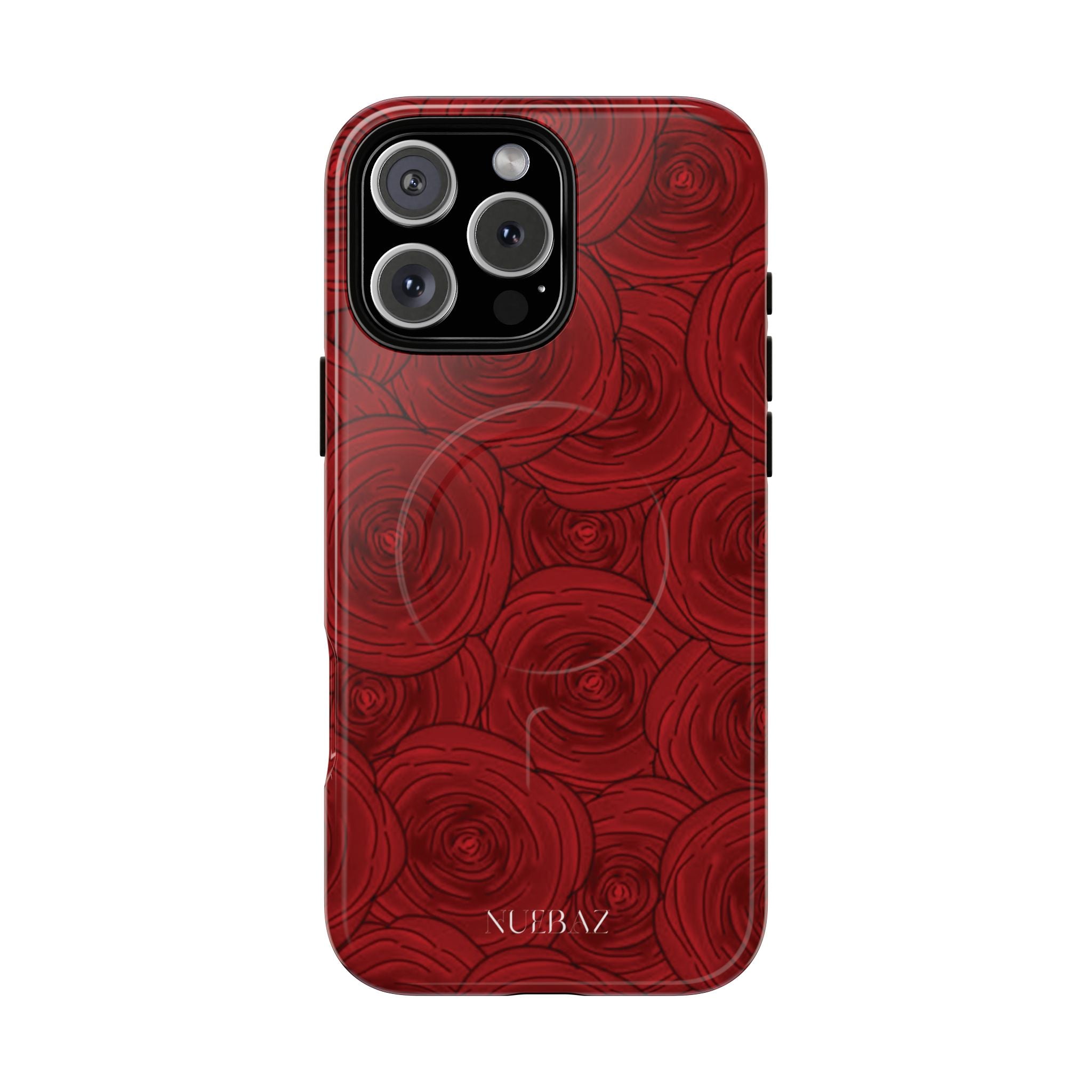 Red Rose Tough Magnetic Phone Case