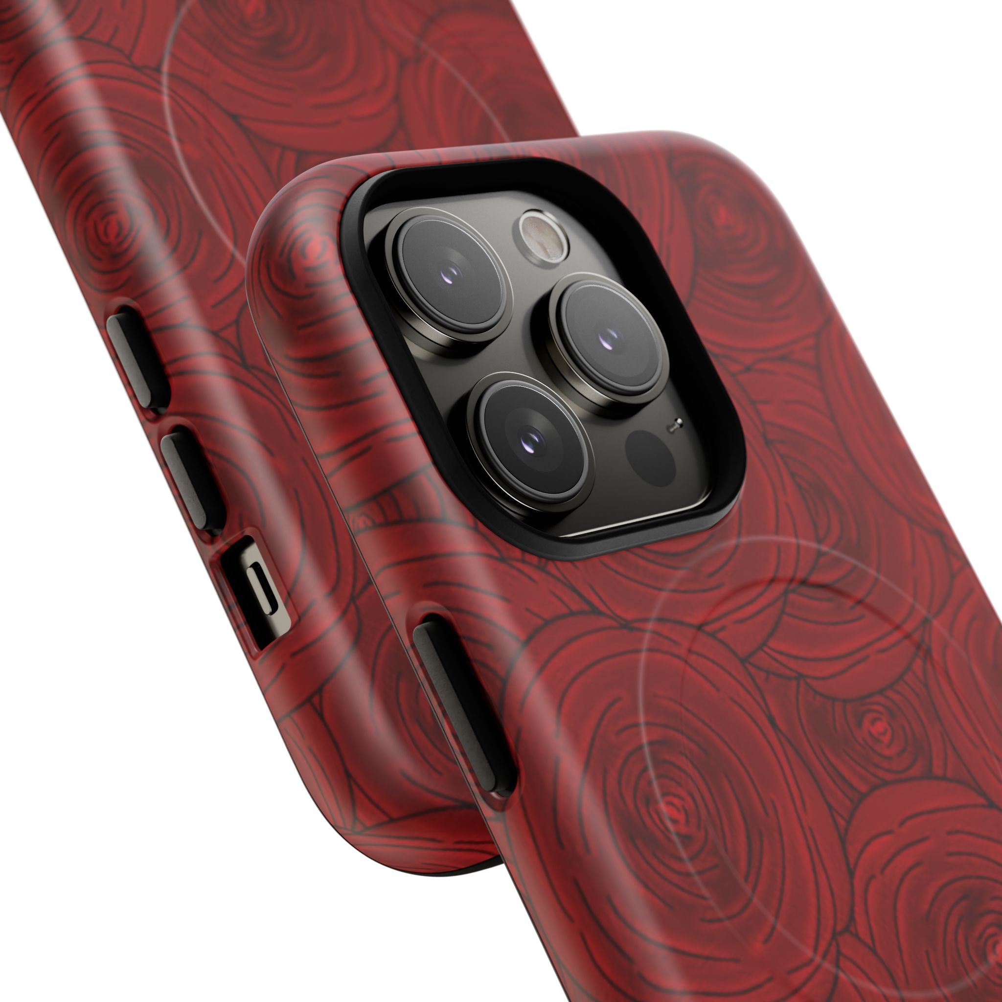 Red Rose Tough Magnetic Phone Case