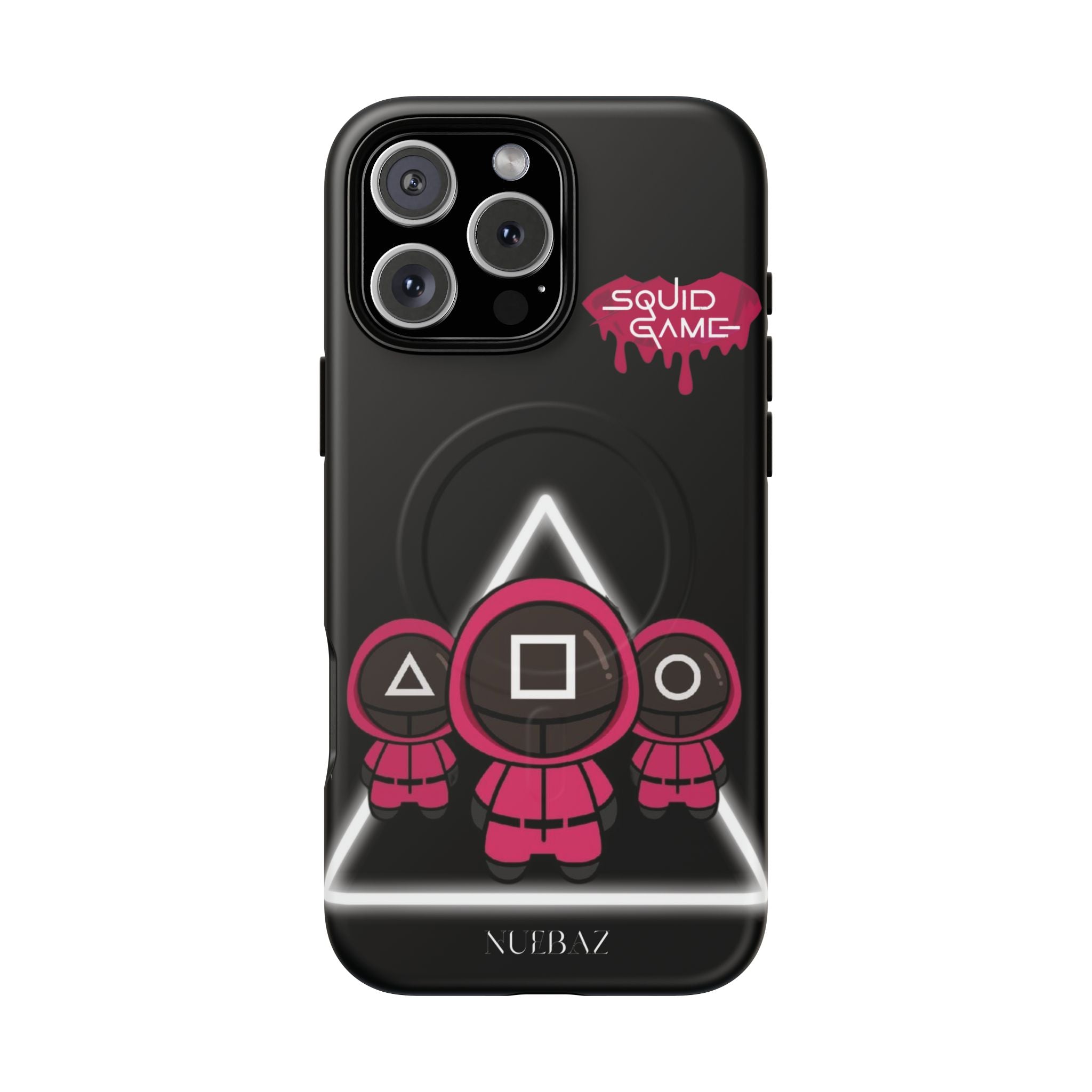 Squid Game Black Tough Magnetic Phone Case