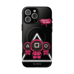 Squid Game Black Tough Magnetic Phone Case