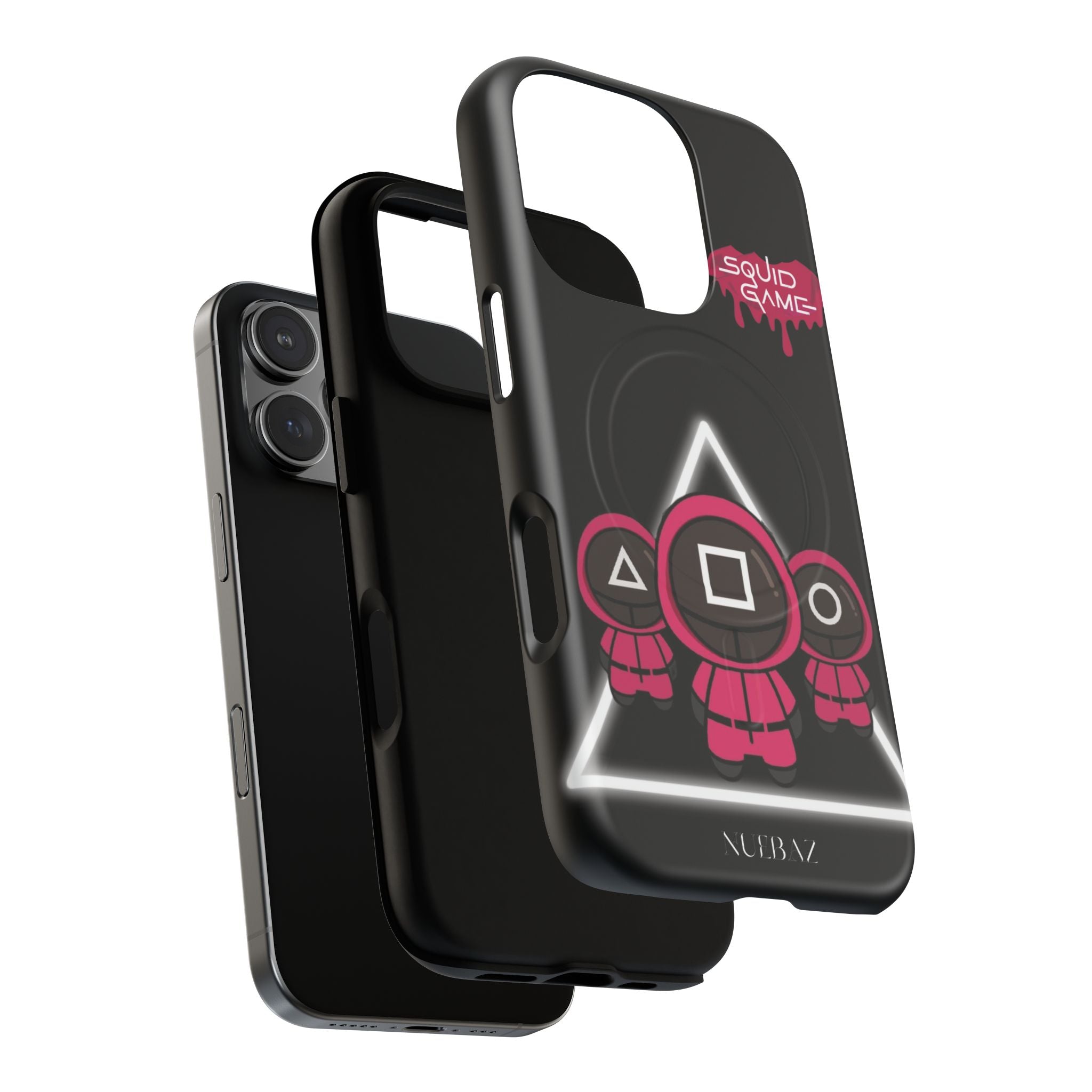 Squid Game Black Tough Magnetic Phone Case