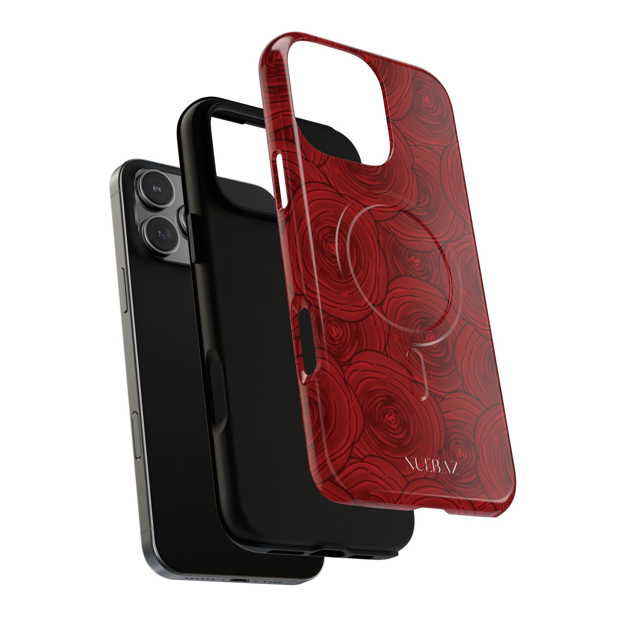 Red Rose Tough Magnetic Phone Case