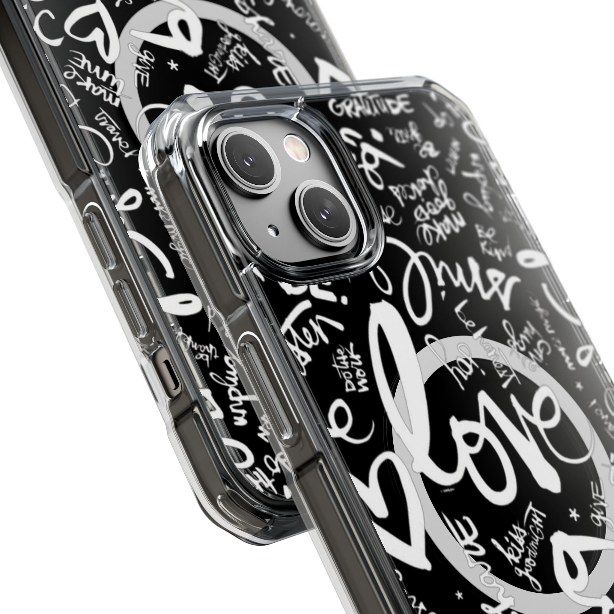 Love & Gratitude Clear Magnetic Phone Case