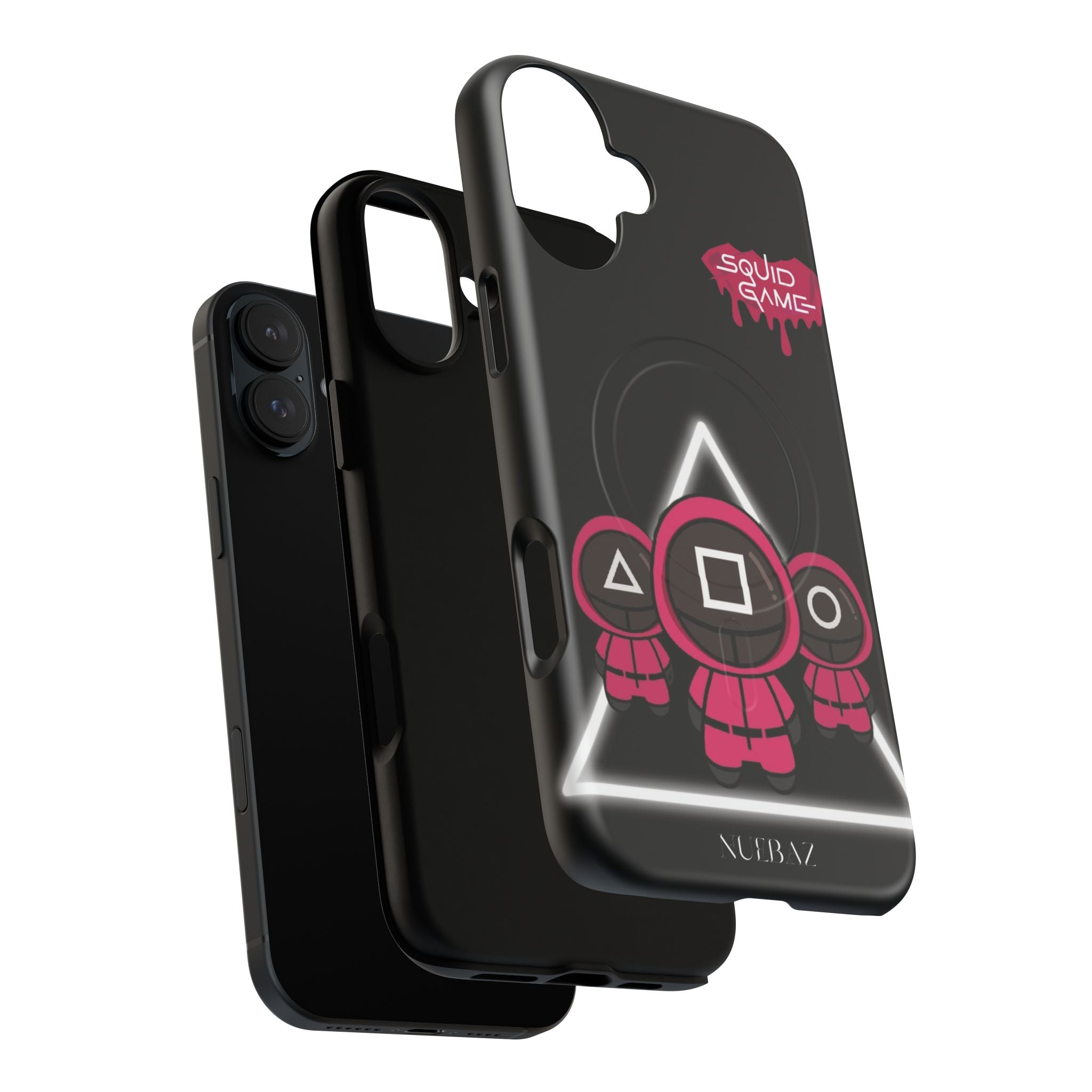 Squid Game Black Tough Magnetic Phone Case