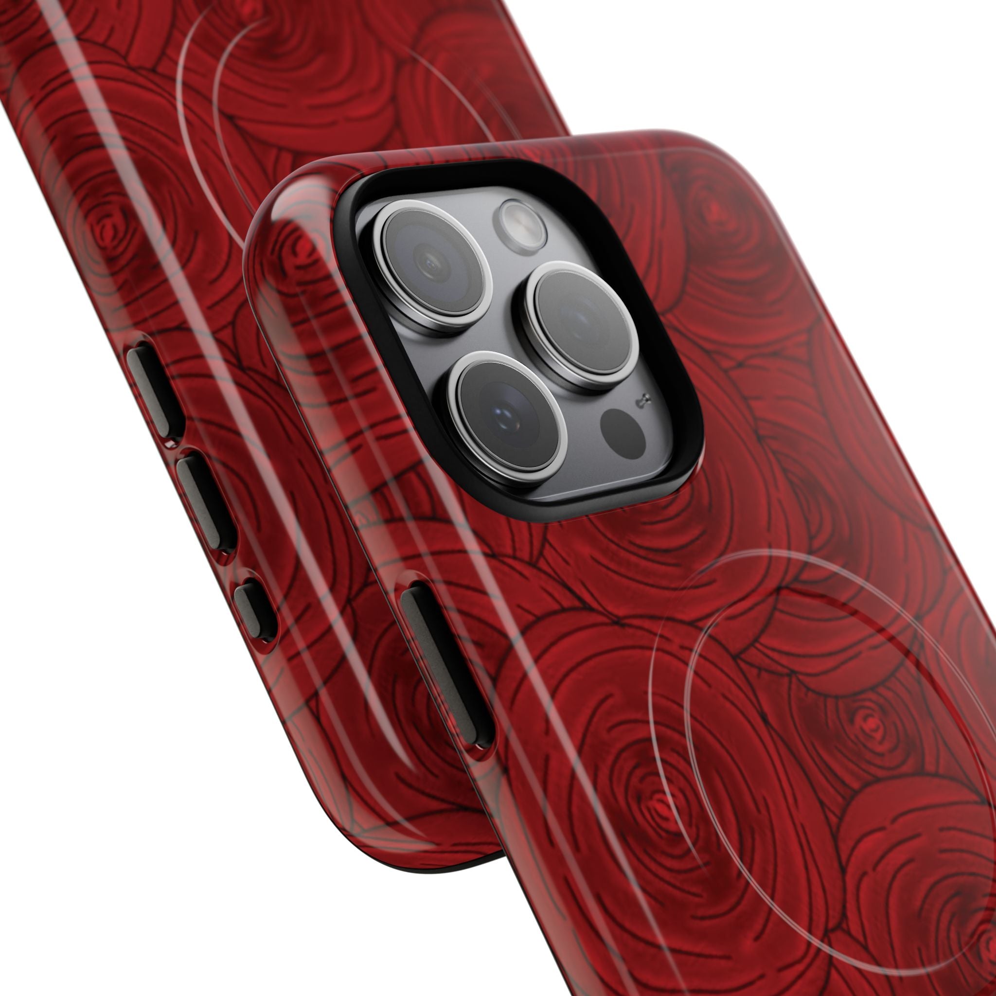 Red Rose Tough Magnetic Phone Case